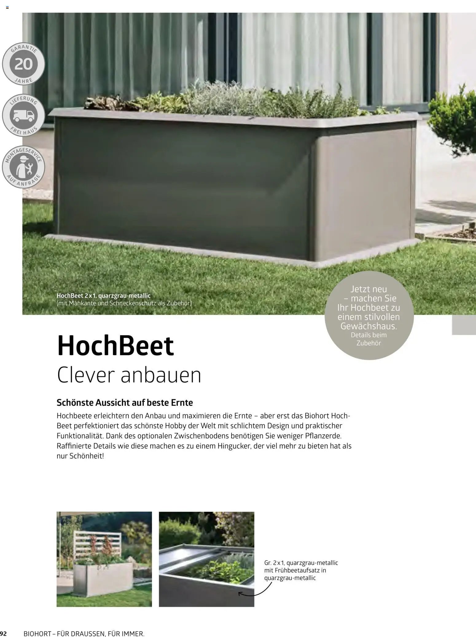 Dehner Biohort – Metall für Garten & Terrasse (2026-01-01 - 2026-12-31)