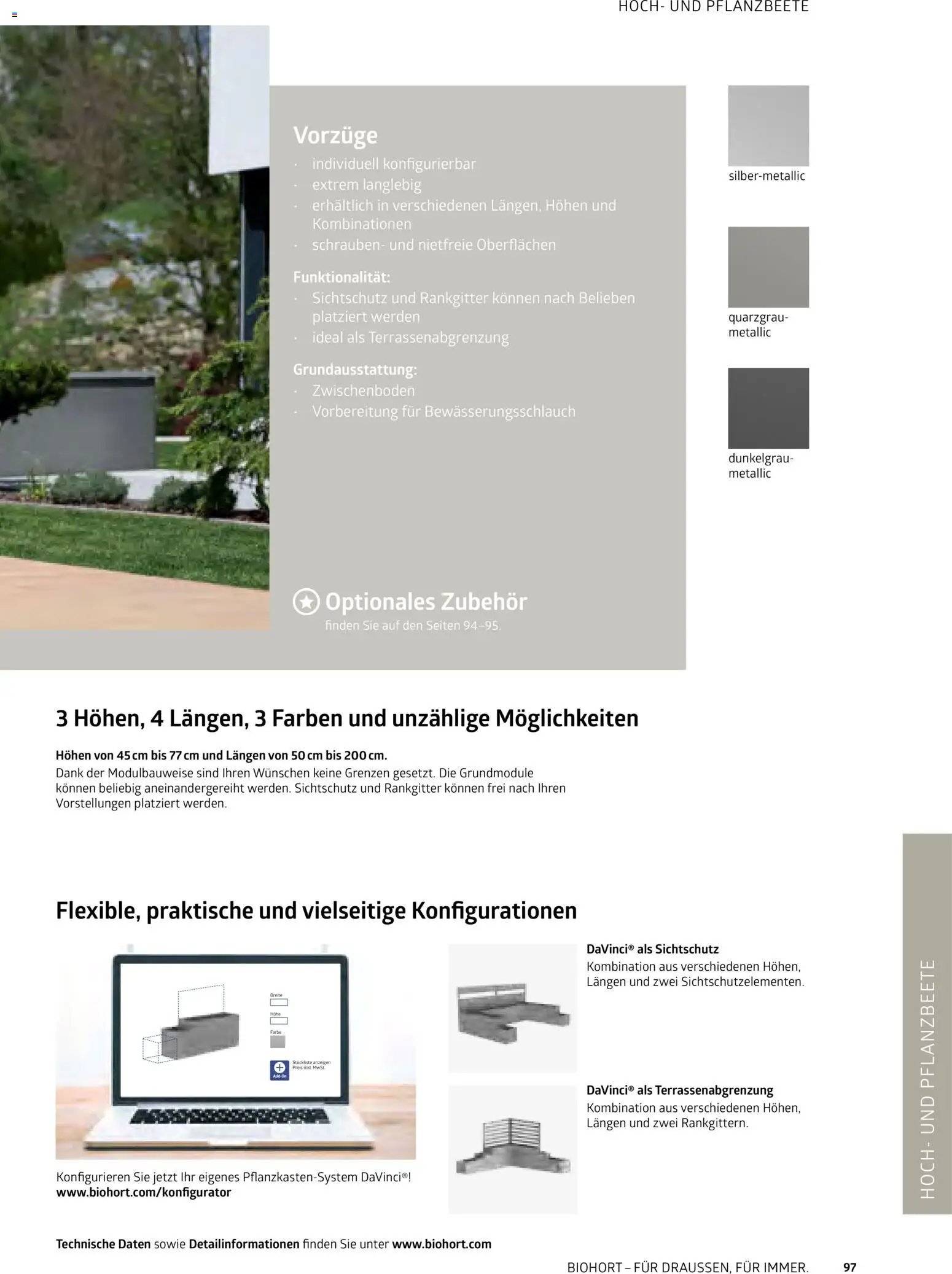 Dehner Biohort – Metall für Garten & Terrasse (2026-01-01 - 2026-12-31)