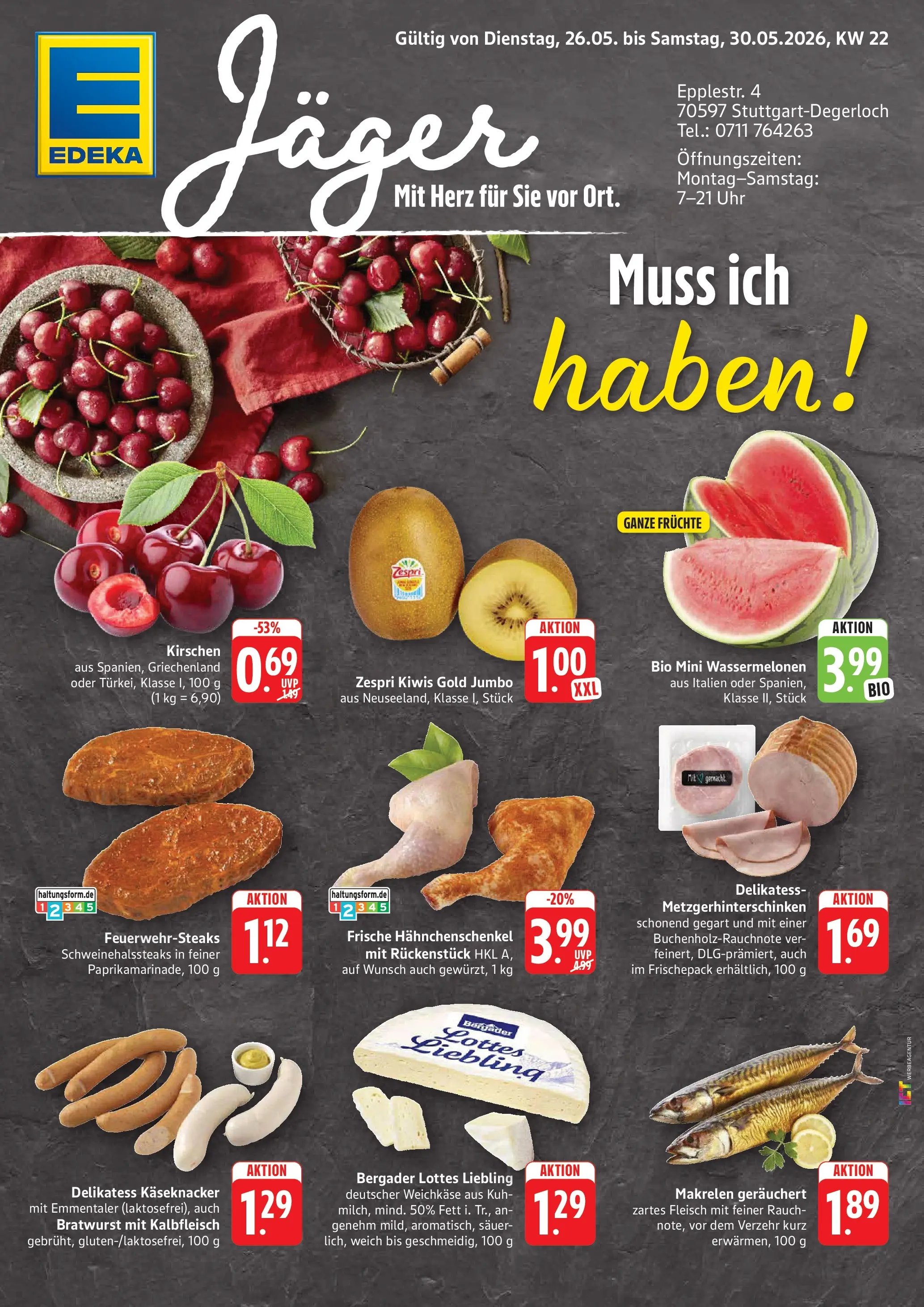 Edeka prospekt Stuttgart-Degerloch