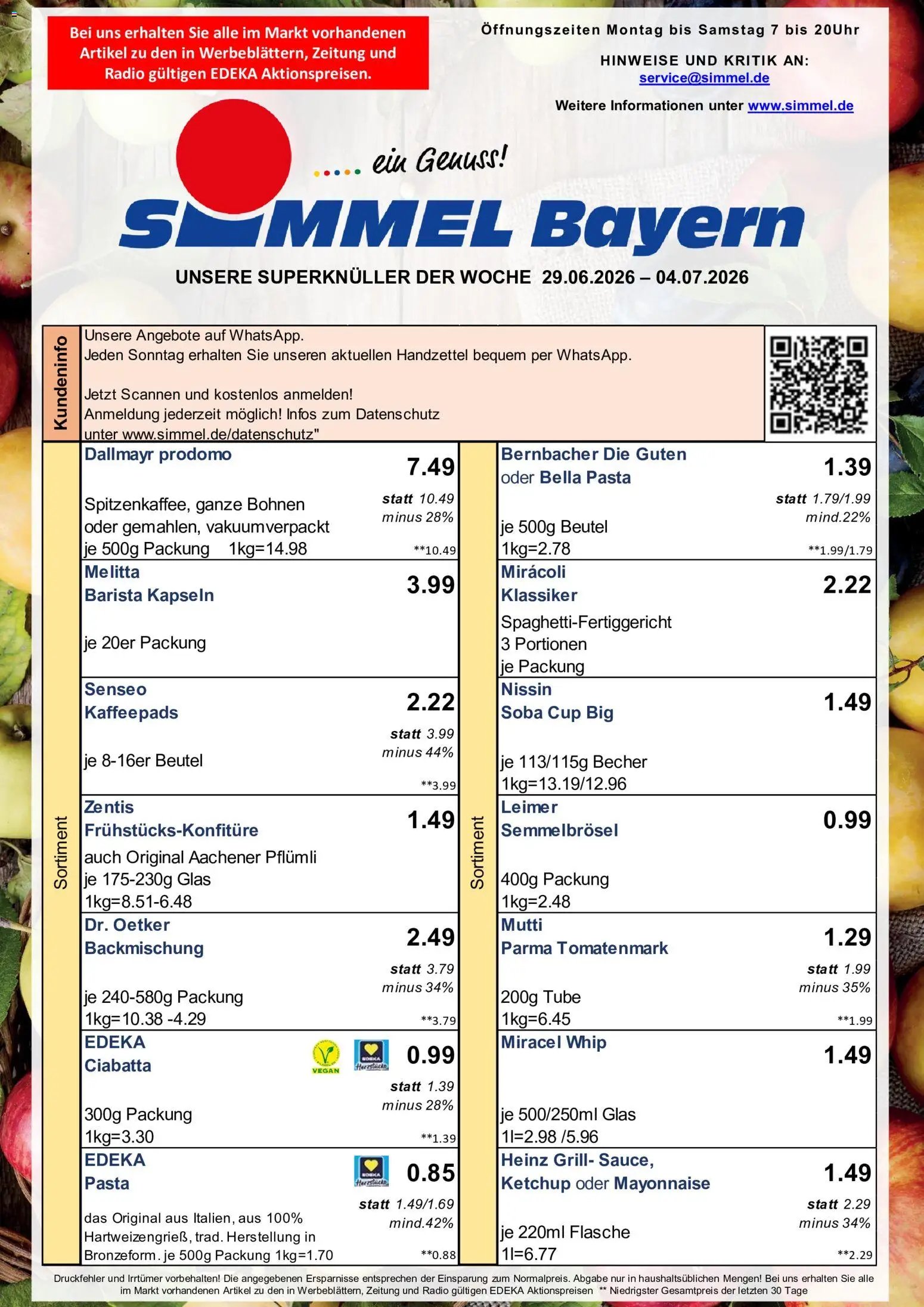 Simmel Bayern
