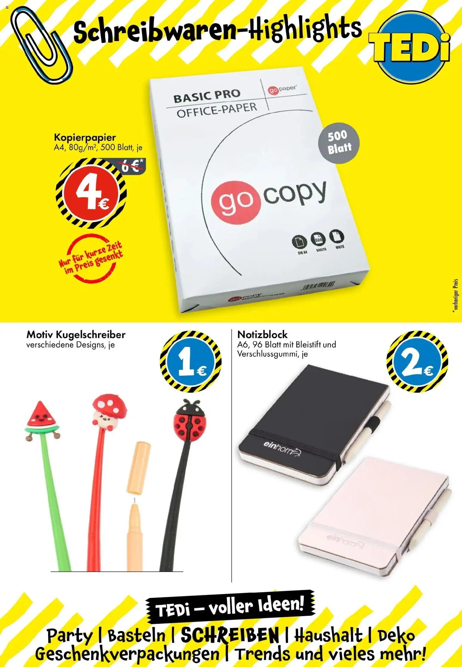 TEDi - Neueröffnung Hohen Neuendorf (2025-12-22 - 2025-12-29)