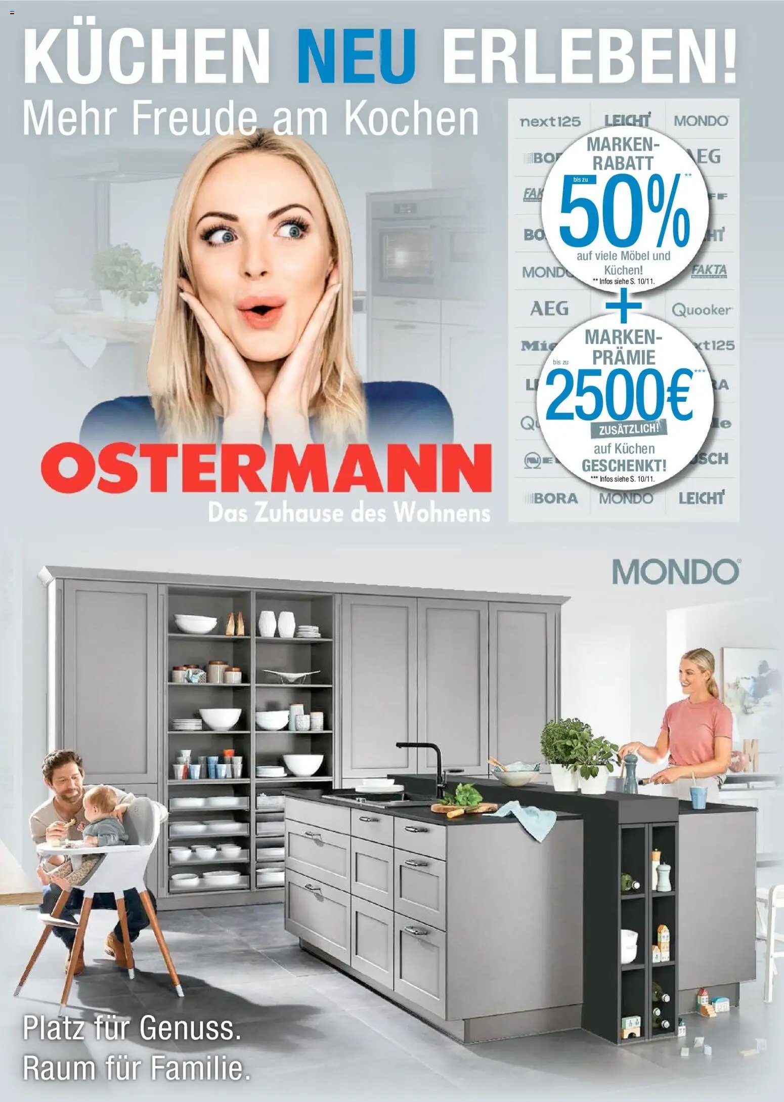 Ostermann Küchen neu erleben