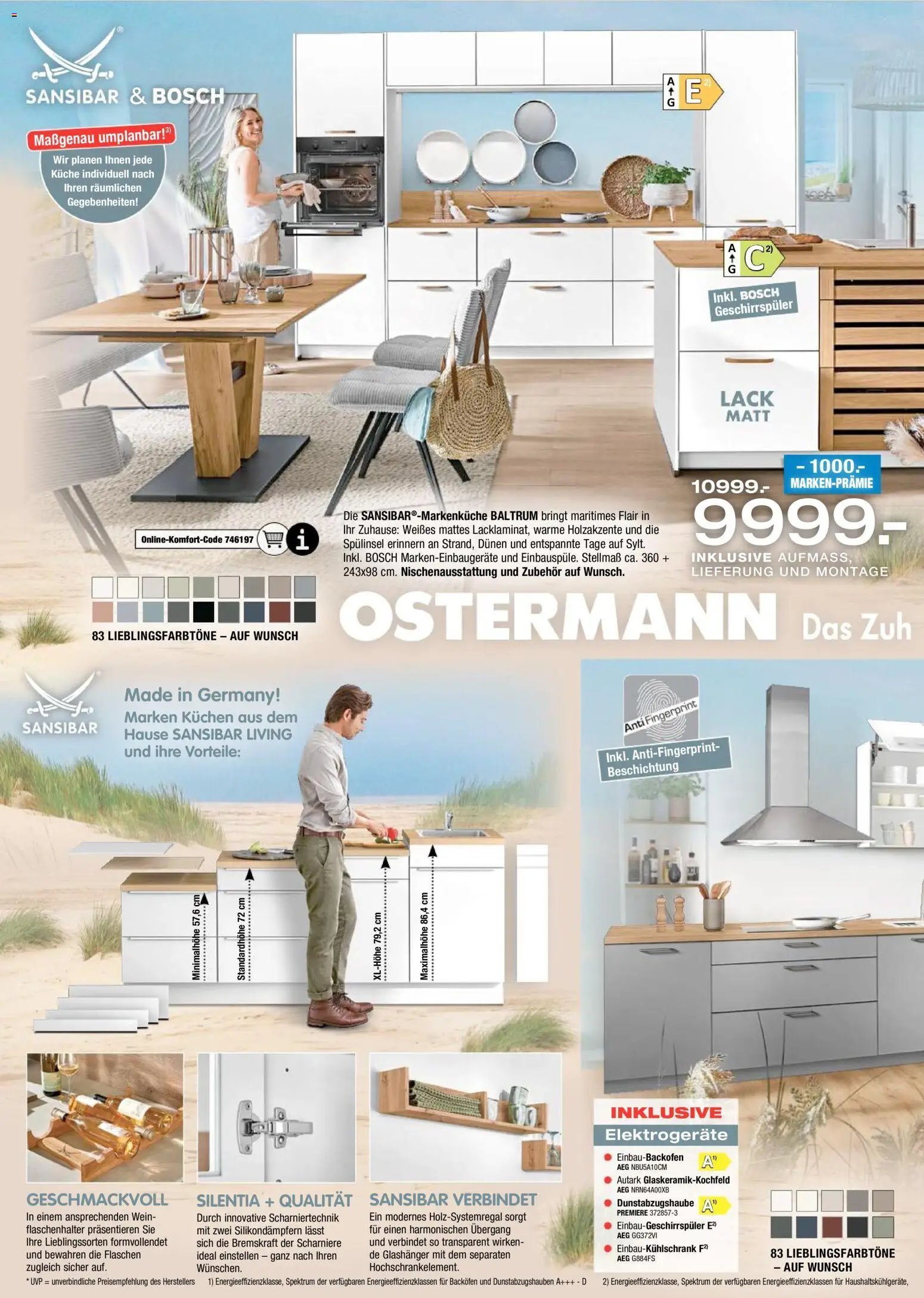 Ostermann Küchen neu erleben