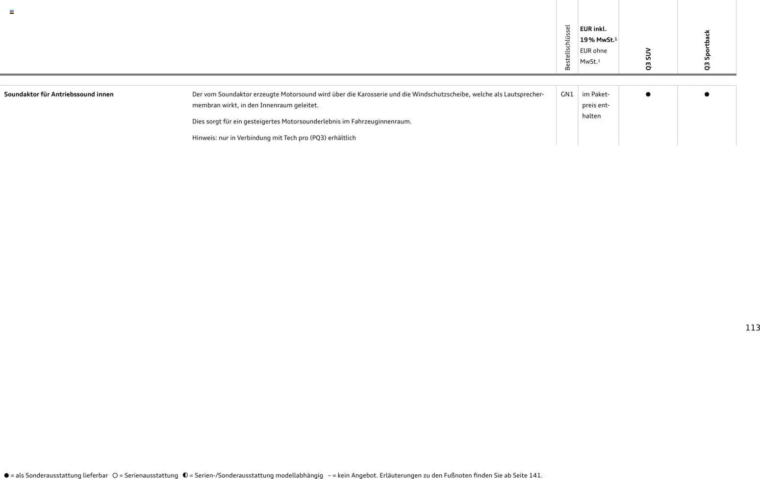 Audi Q3 (2026-01-29 - 2026-12-31)