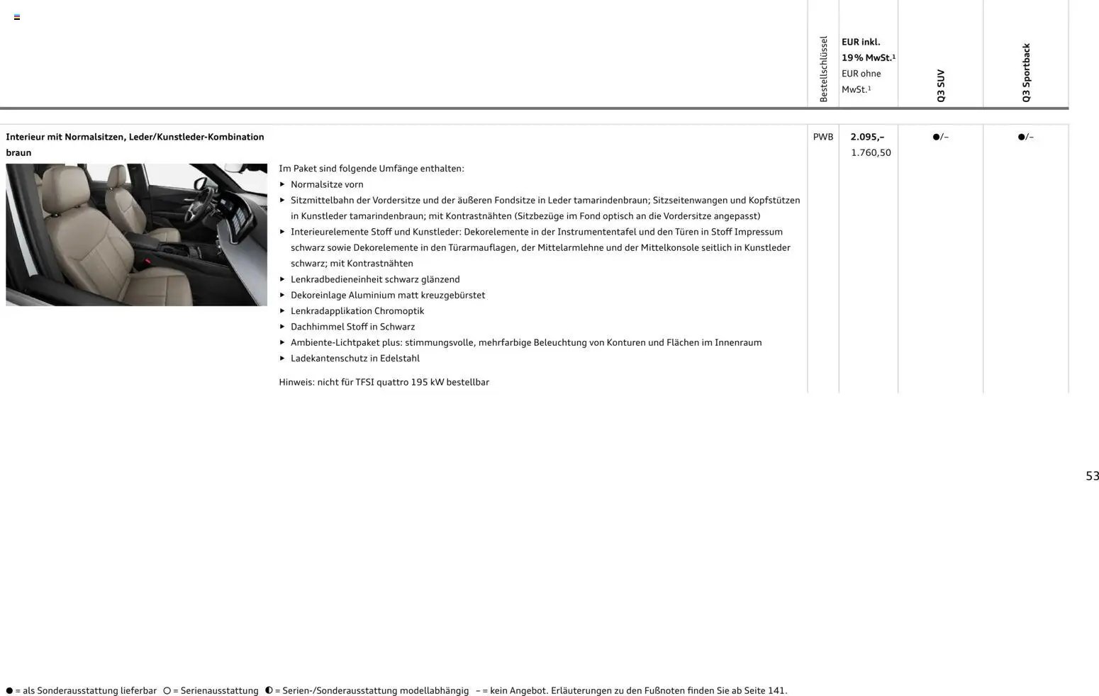 Audi Q3 (2026-01-29 - 2026-12-31)