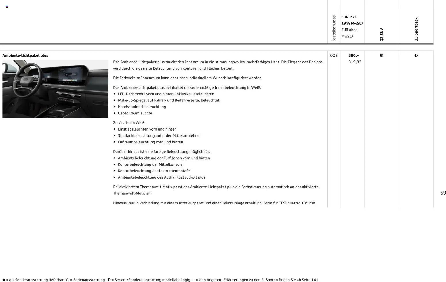 Audi Q3 (2026-01-29 - 2026-12-31)