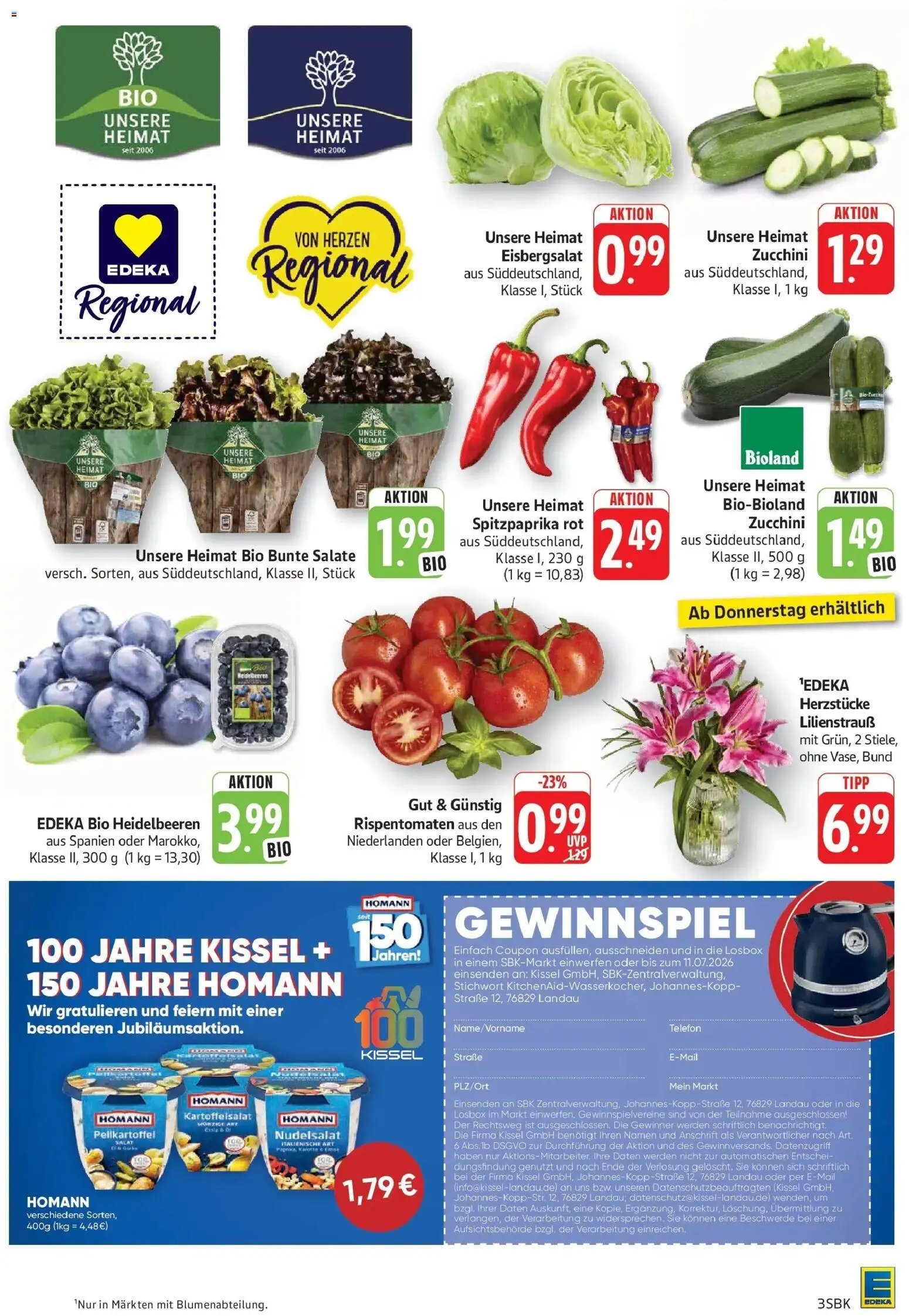 E center - E center: Wochenangebote