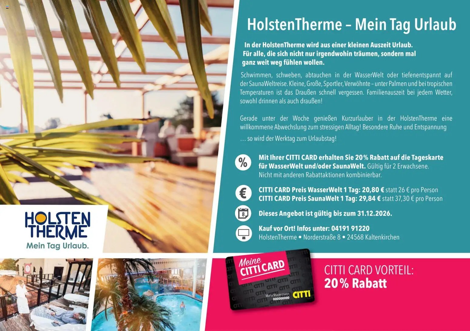 CITTI Markt Vorteilsheft