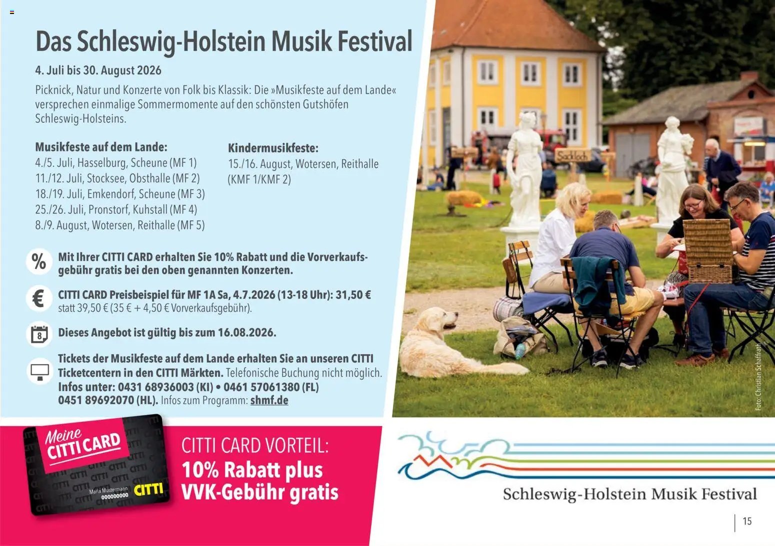 CITTI Markt Vorteilsheft
