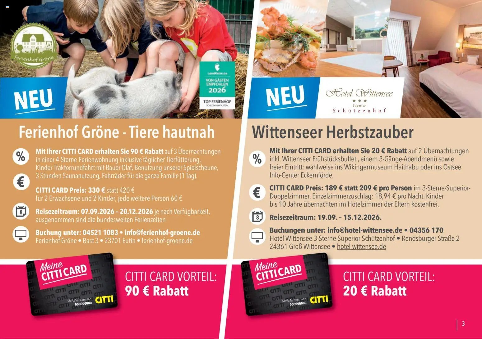 CITTI Markt Vorteilsheft