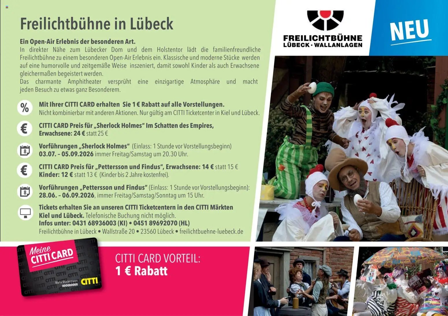 CITTI Markt Vorteilsheft