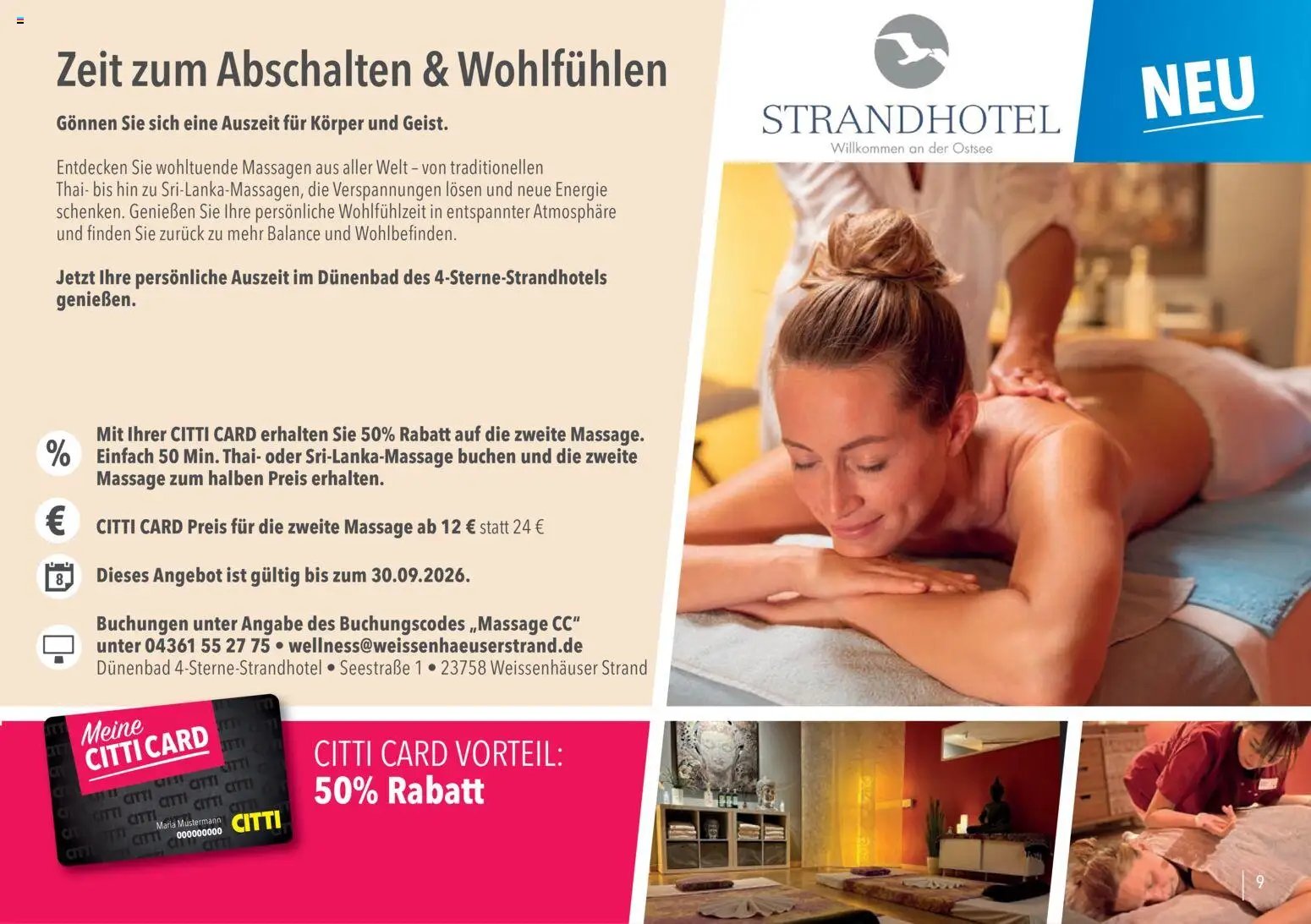 CITTI Markt Vorteilsheft