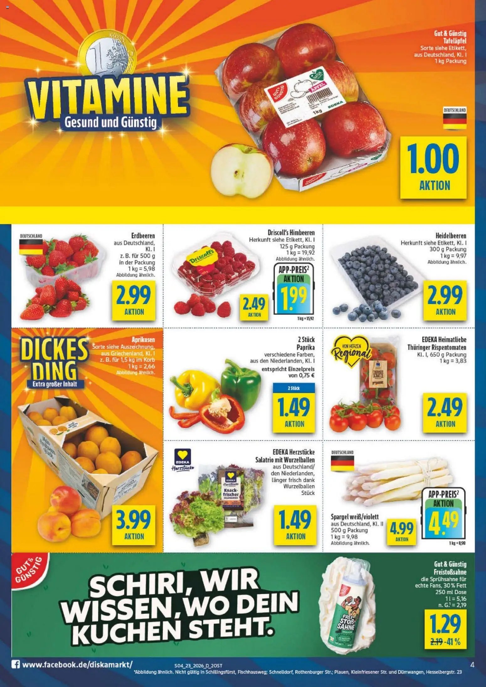Diska - Diska Angebote Sachsen-Thüringen KW23