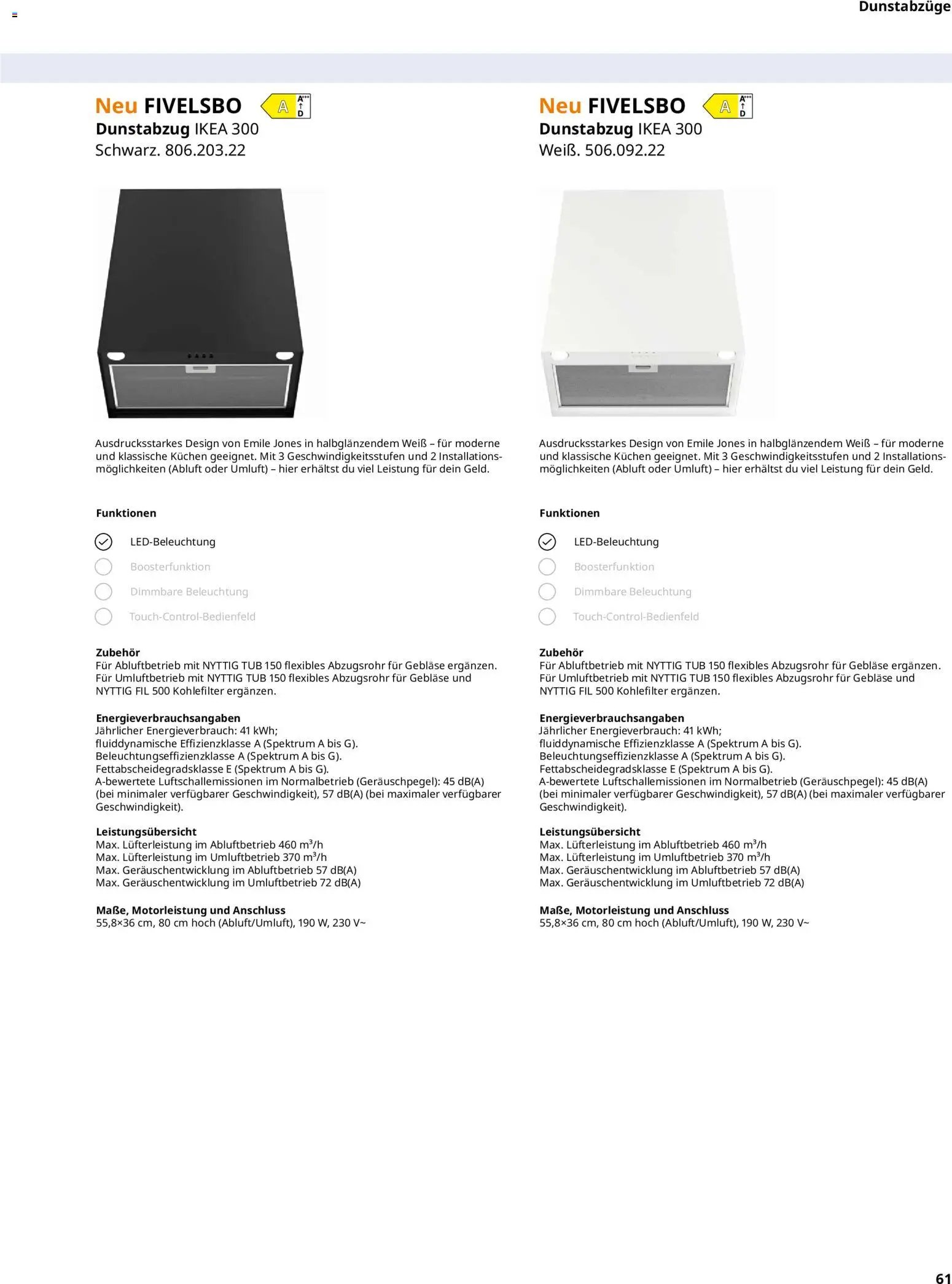 Ikea Elektrogeräte (2026-01-02 - 2026-11-30)