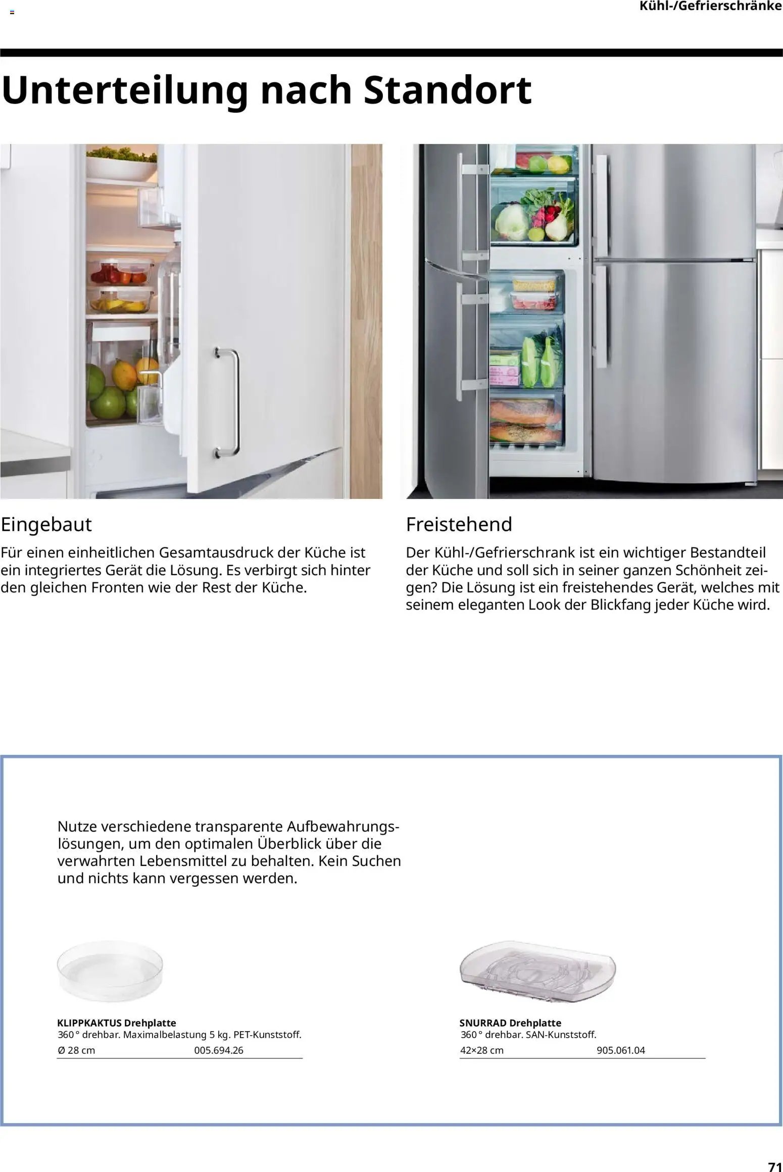 Ikea Elektrogeräte (2026-01-02 - 2026-11-30)