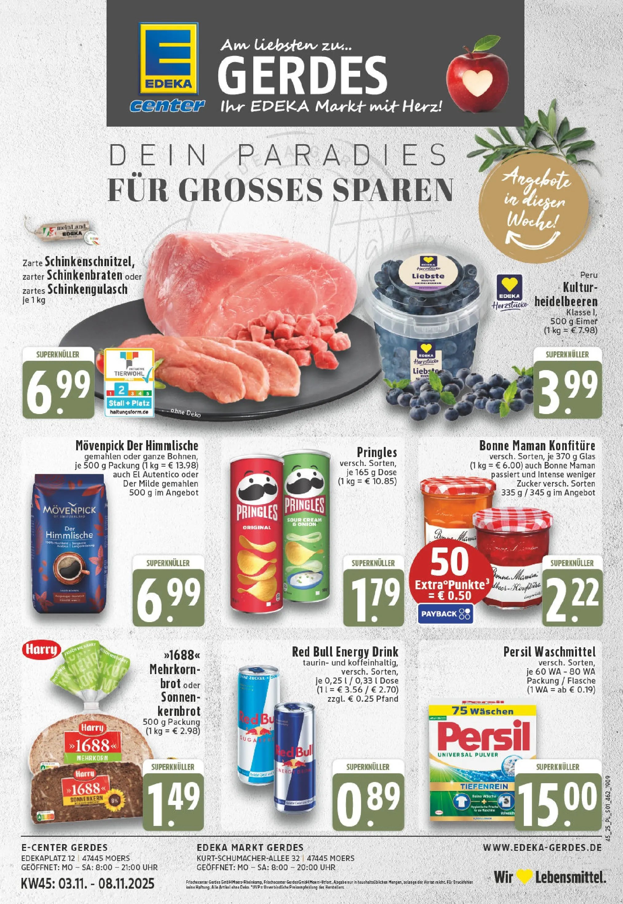 Edeka prospekt Moers-Rheinkamp	