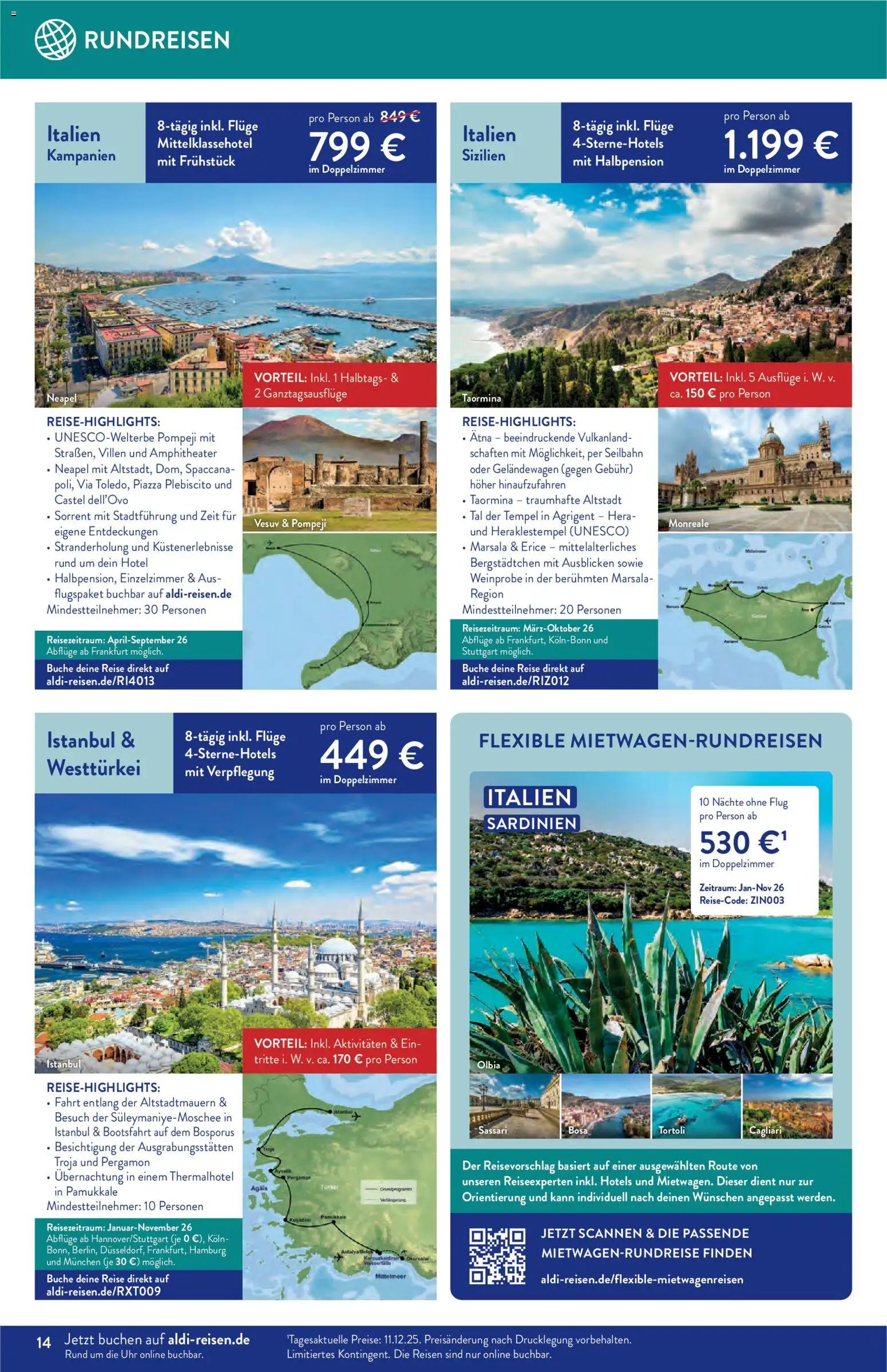 Aldi Reisen  Reisemagazin (2026-01-01 - 2026-01-30)