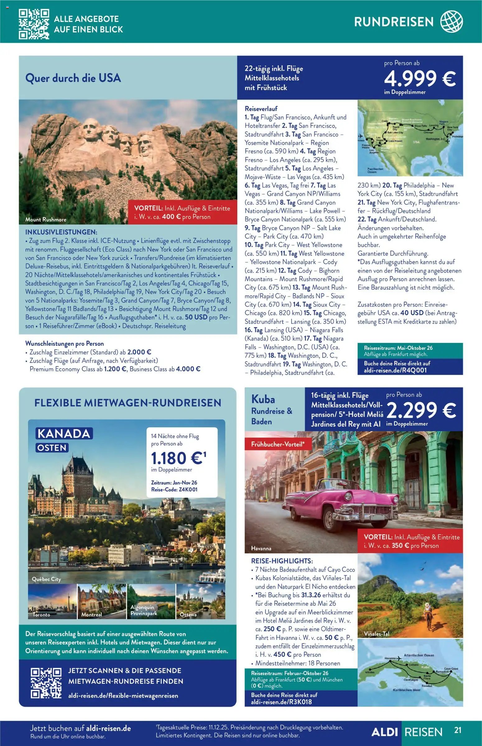 Aldi Reisen  Reisemagazin (2026-01-01 - 2026-01-30)