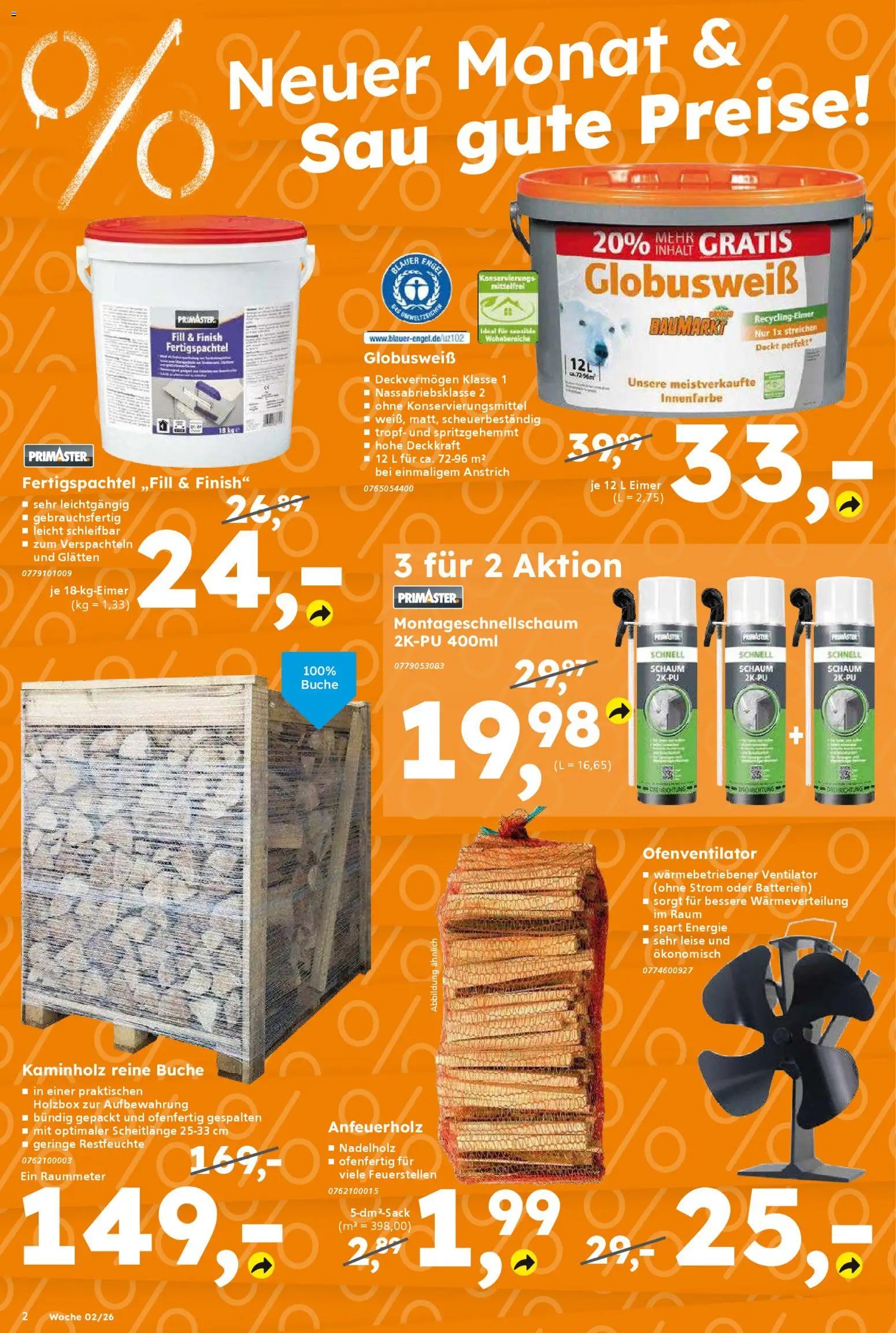 Globus Baumarkt prospekt Oranienburg-Germendorf