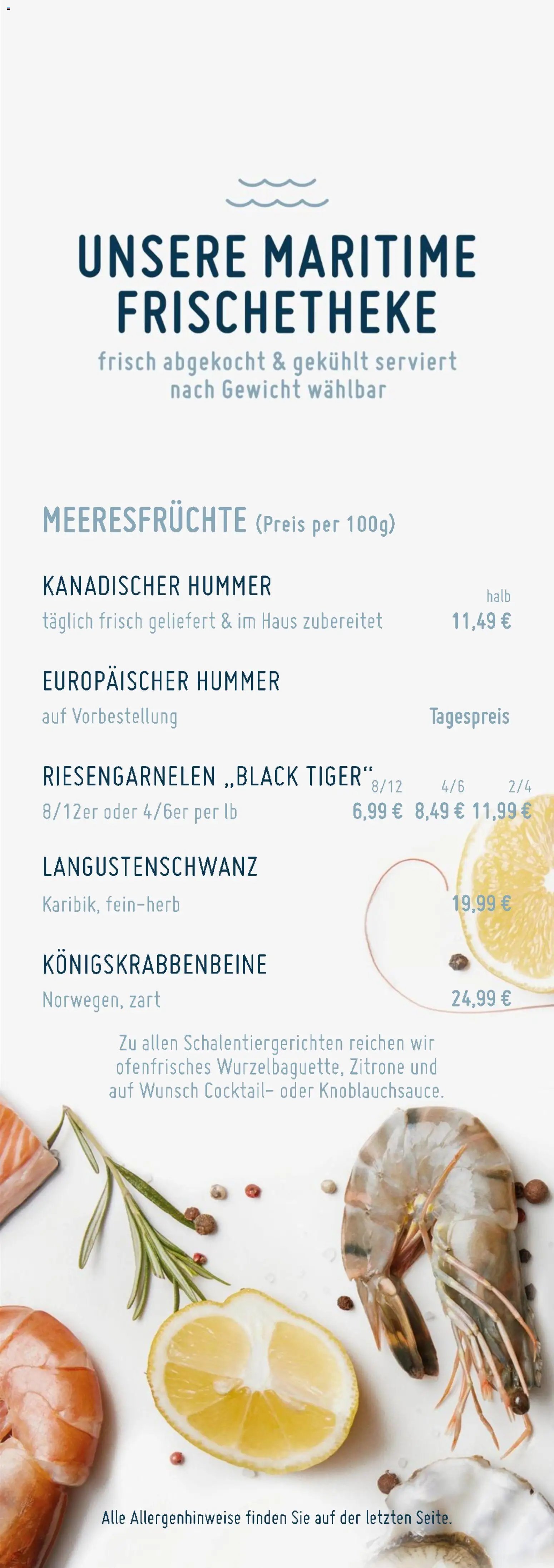 Edeka Struve Hummerstand