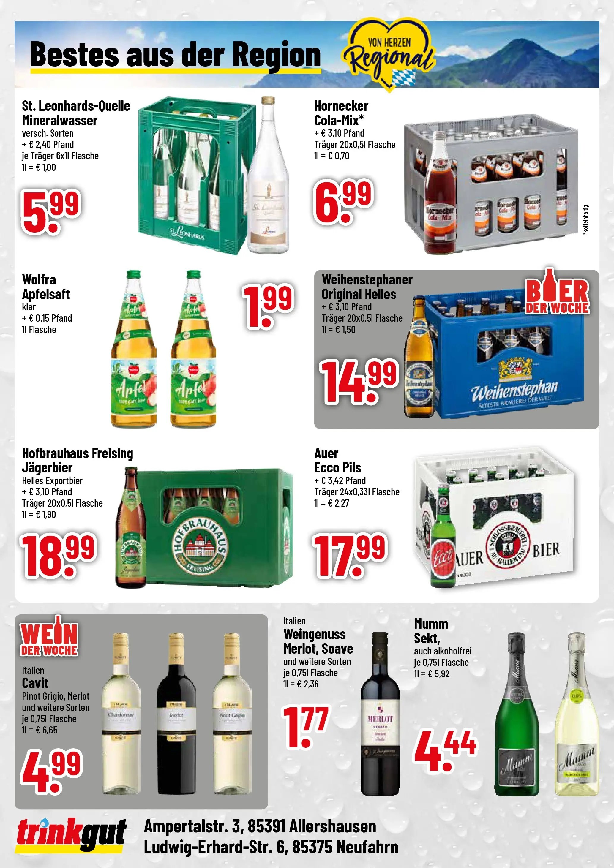 Trinkgut Prospekt Allershausen