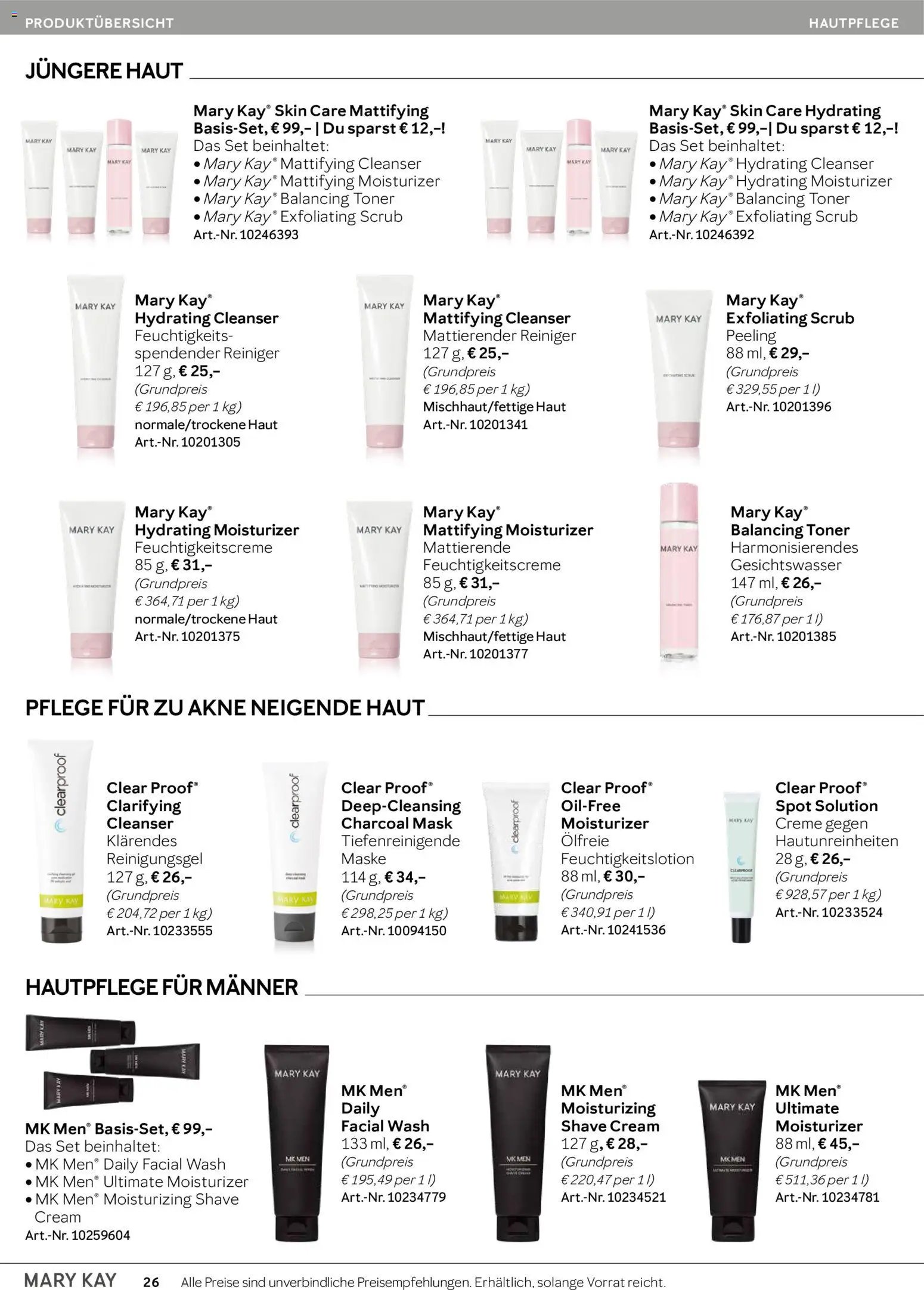 Mary Kay Katalog