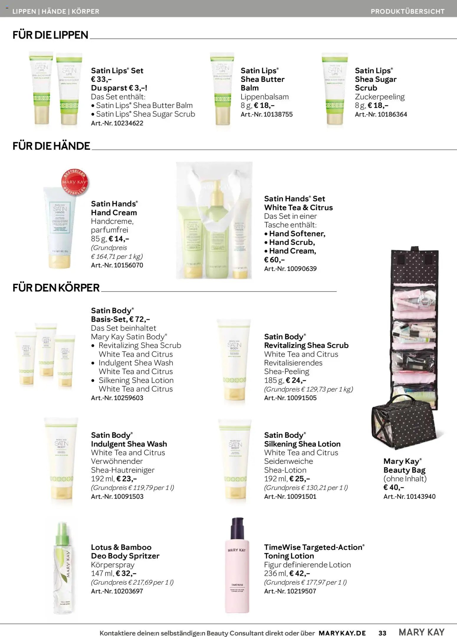 Mary Kay Katalog