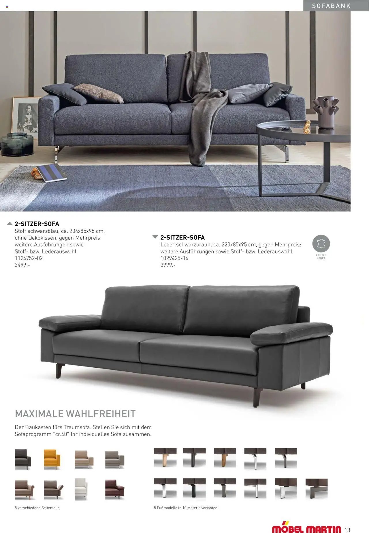 Möbel Martin Sessel & Sofas (2025-08-30 - 2025-12-31) | 13