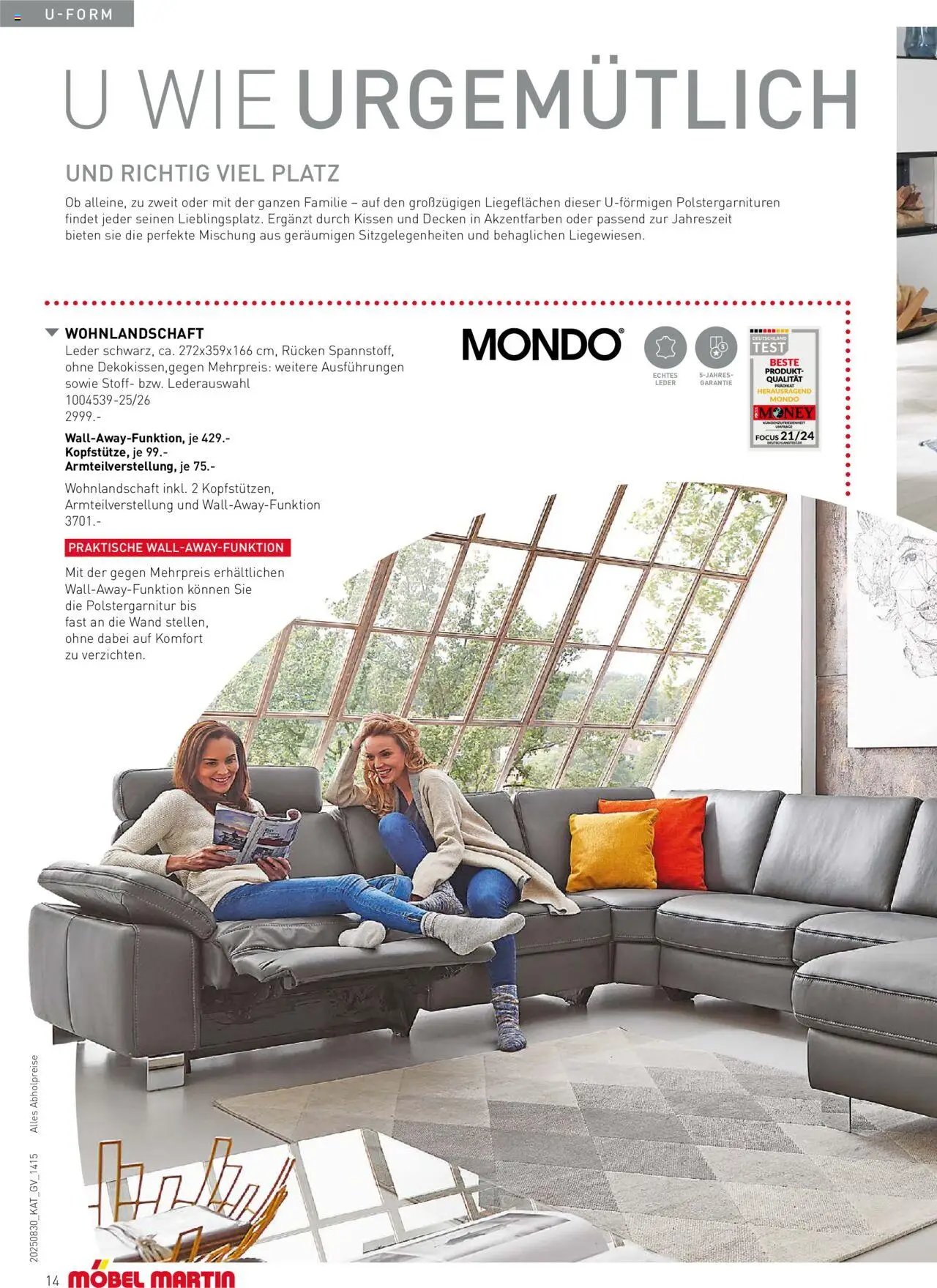 Möbel Martin Sessel & Sofas (2025-08-30 - 2025-12-31) | 14