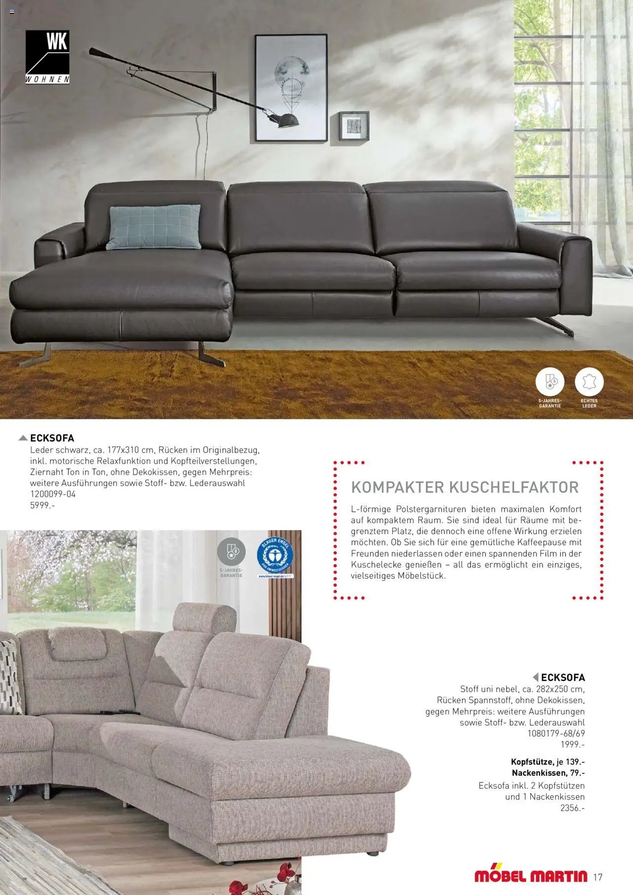 Möbel Martin Sessel & Sofas (2025-08-30 - 2025-12-31) | 17