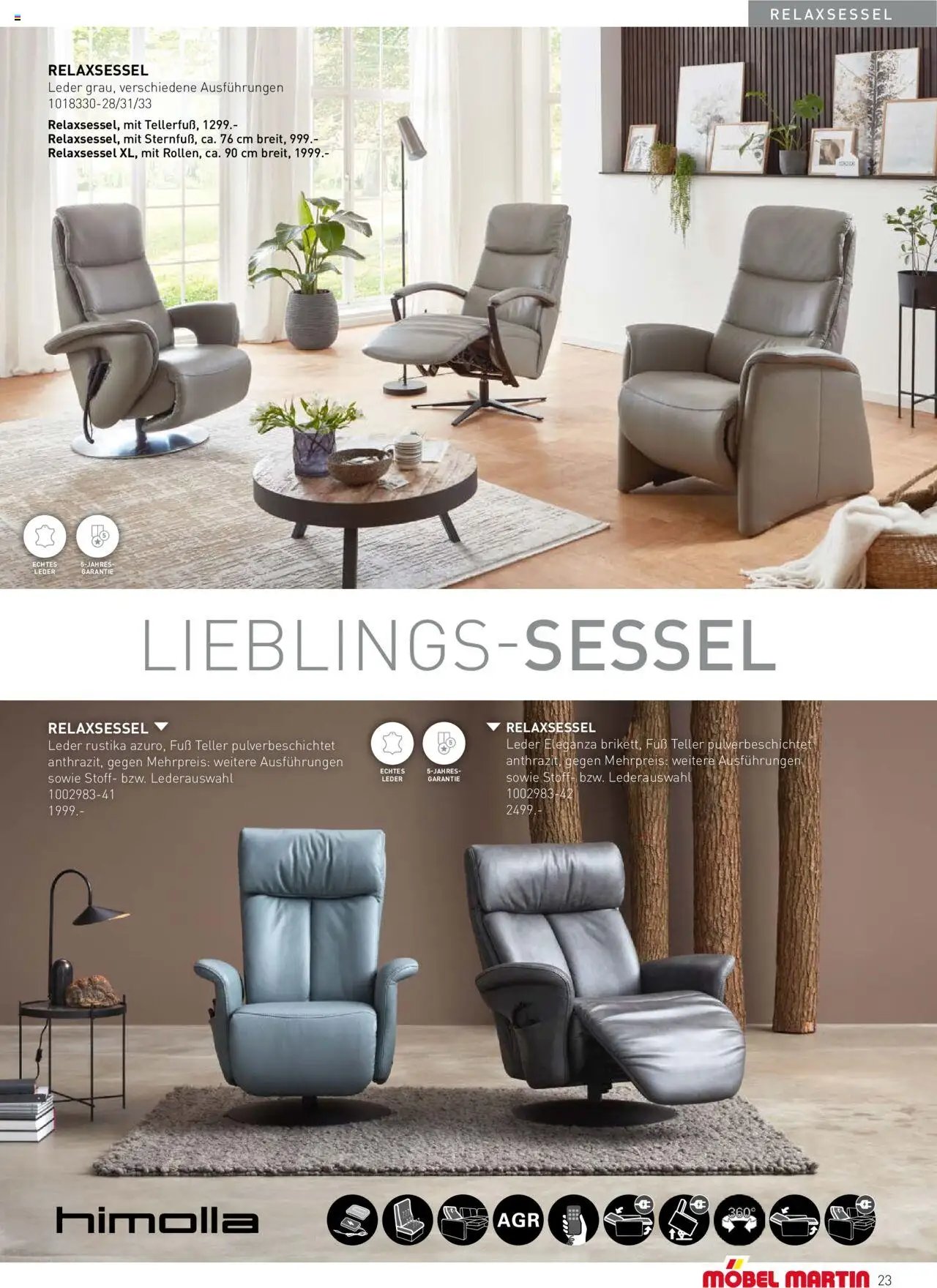 Möbel Martin Sessel & Sofas (2025-08-30 - 2025-12-31) | 23