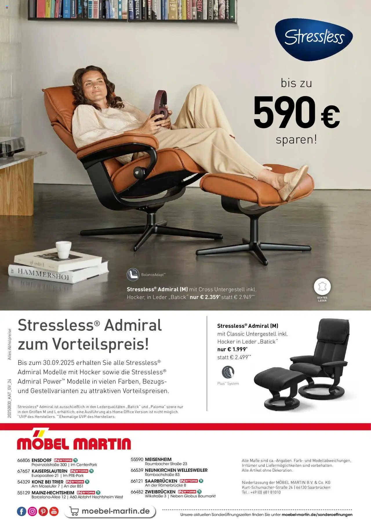 Möbel Martin Sessel & Sofas (2025-08-30 - 2025-12-31) | 24