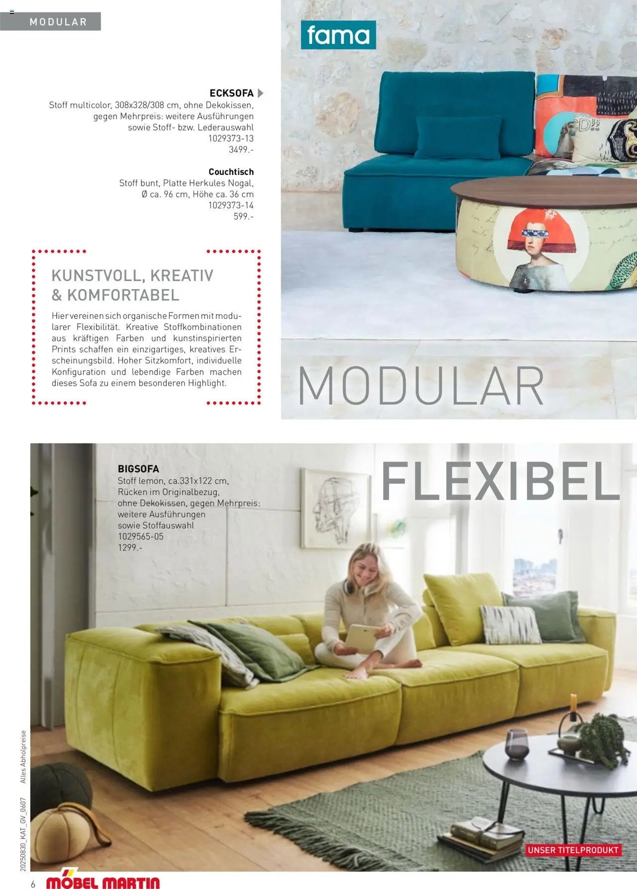 Möbel Martin Sessel & Sofas (2025-08-30 - 2025-12-31) | 6