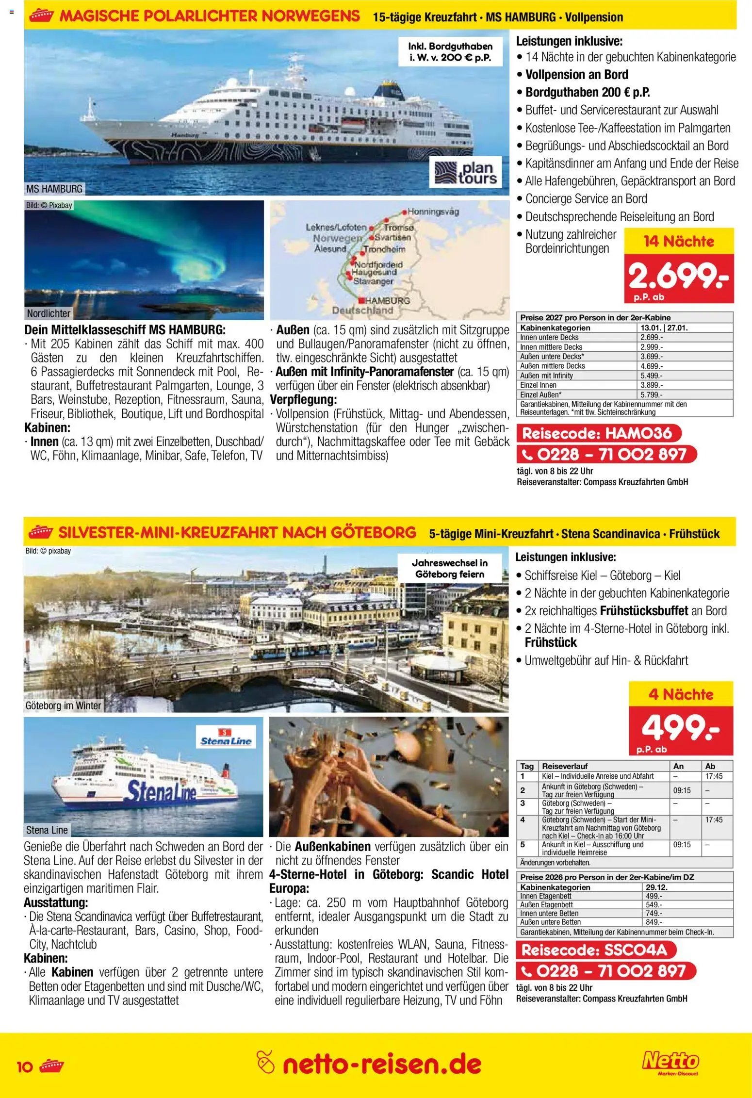 Netto Reisen Prospekt 	