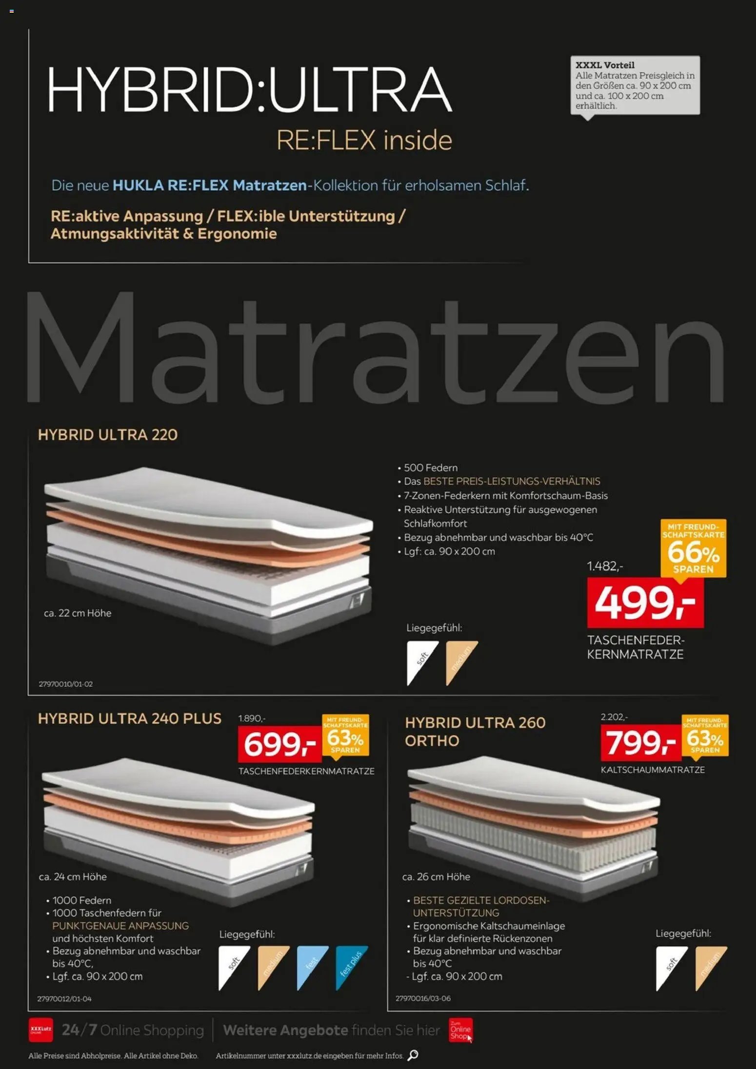 XXXLutz Matratzen Spezial