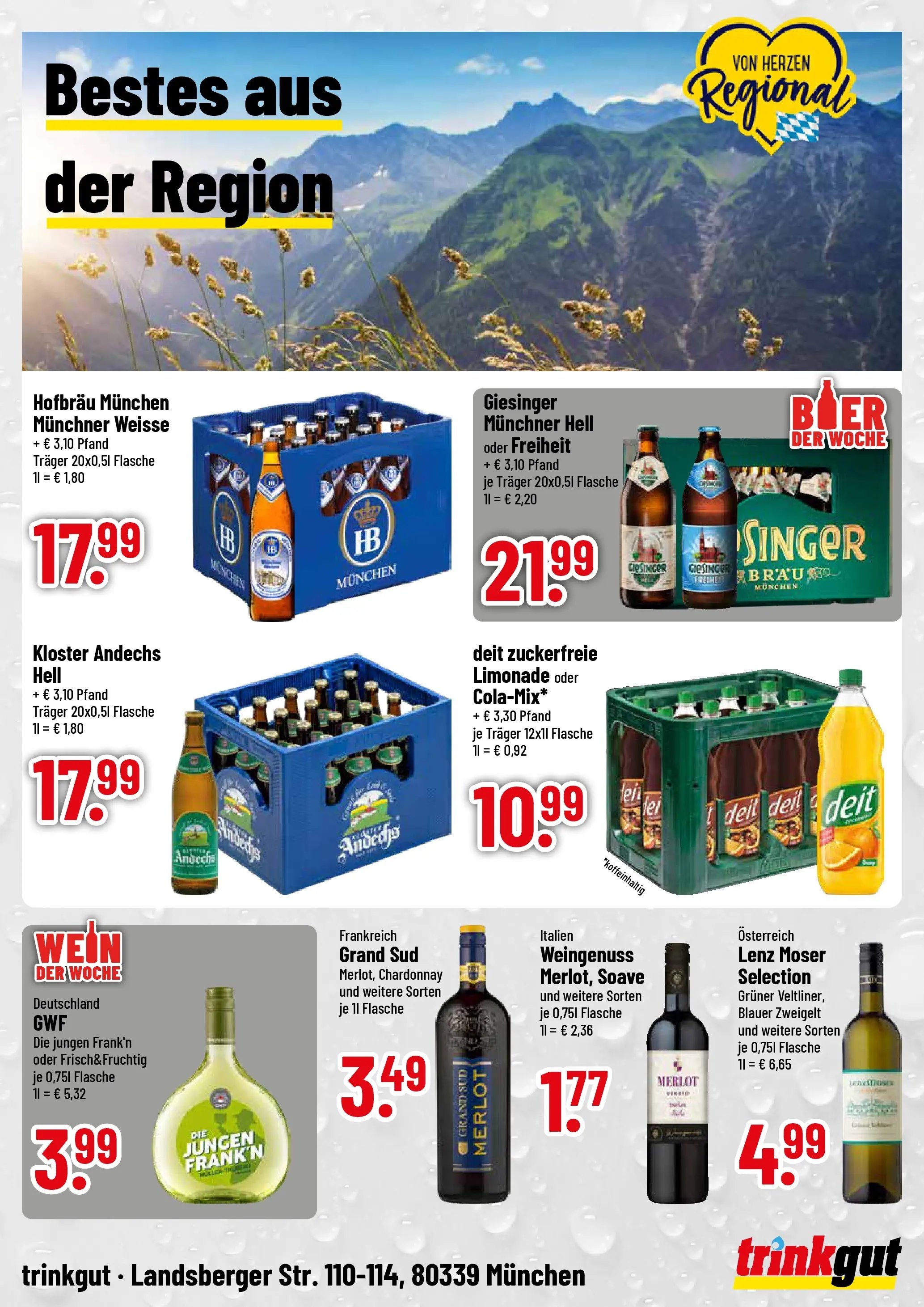 Trinkgut Prospekt München	