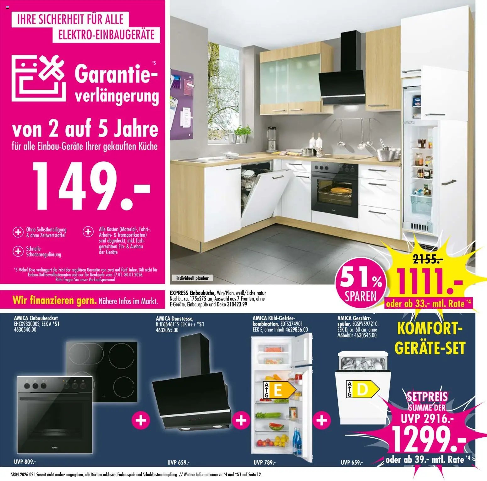 SB Möbel Boss Prospekt 	 (2026-01-17 - 2026-01-30)