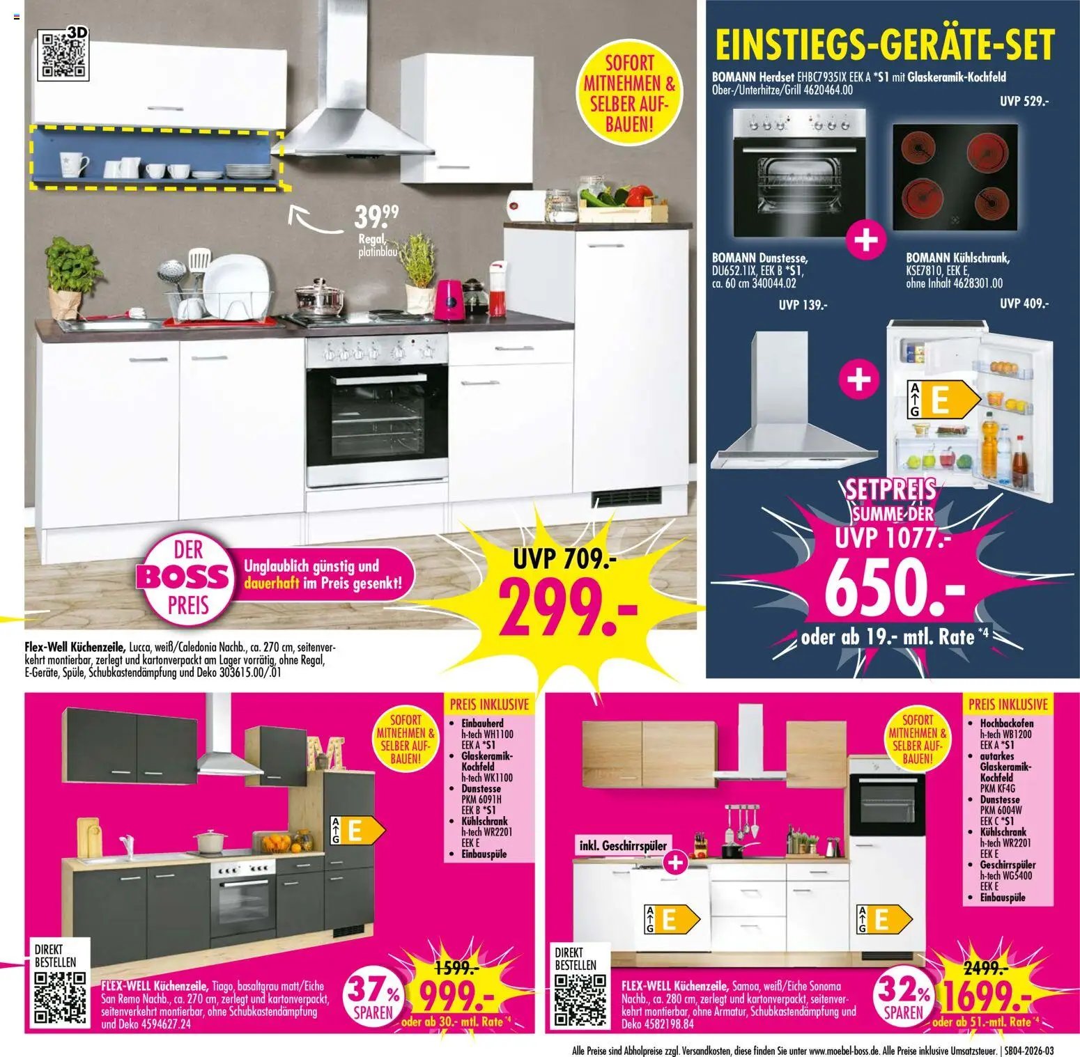 SB Möbel Boss Prospekt 	 (2026-01-17 - 2026-01-30)