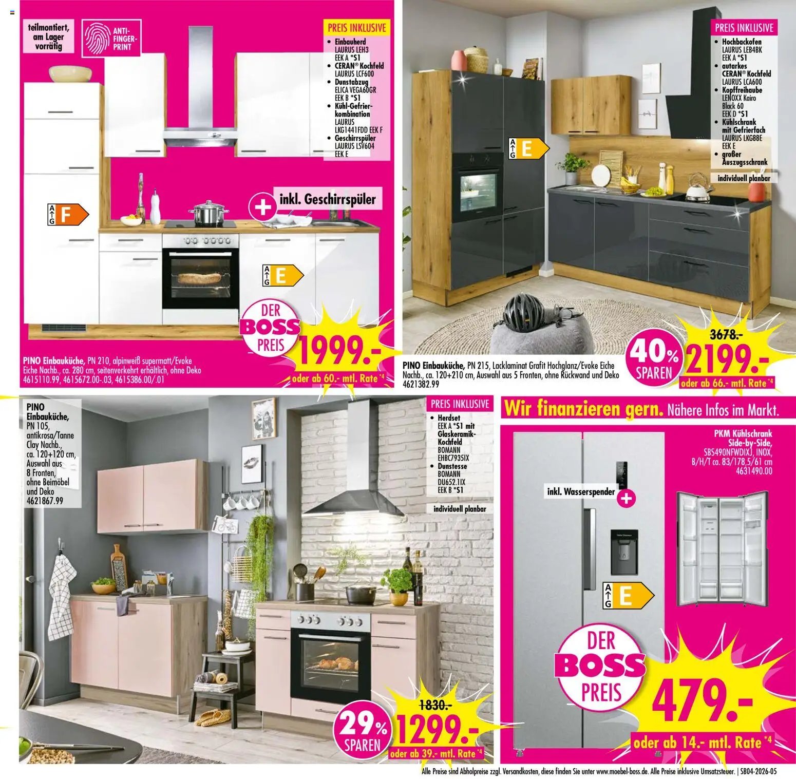 SB Möbel Boss Prospekt 	 (2026-01-17 - 2026-01-30)