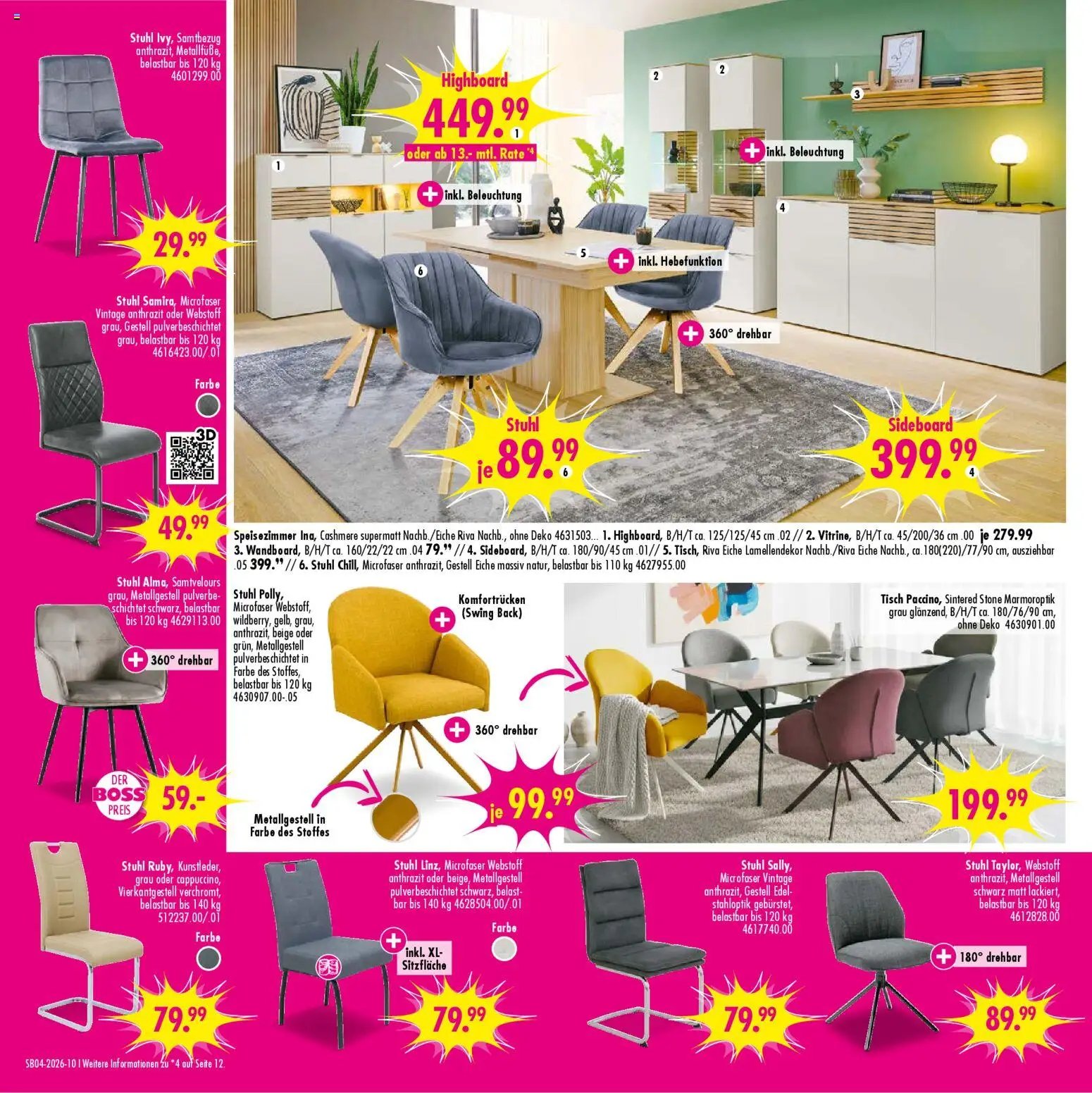 SB Möbel Boss Prospekt 	 (2026-01-17 - 2026-01-30)