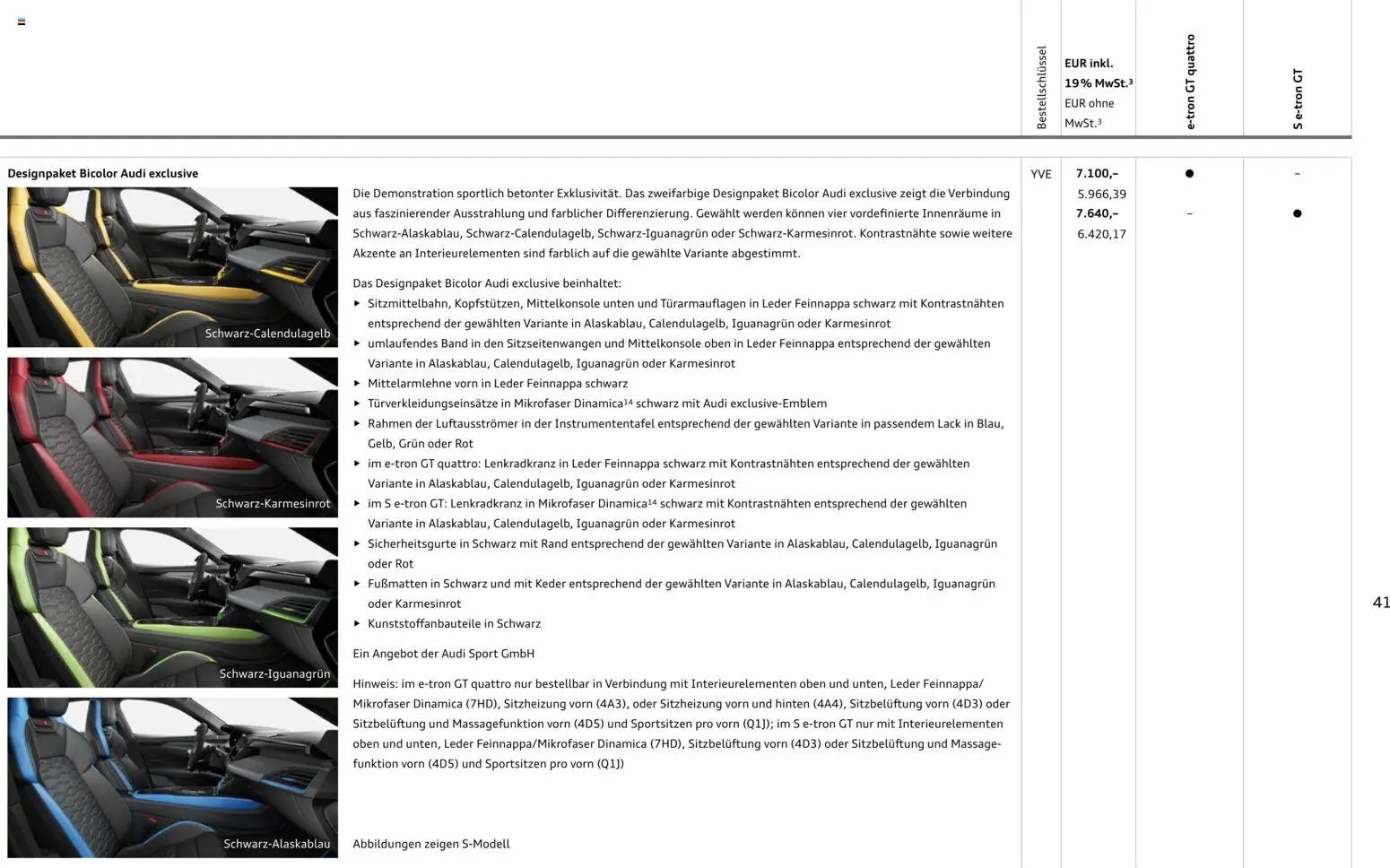 Audi e-tron GT (2025-10-28 - 2026-10-28)