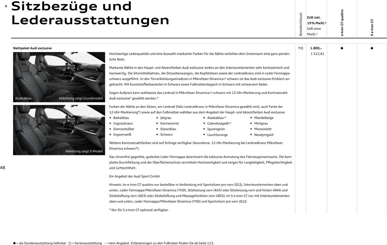 Audi e-tron GT (2025-10-28 - 2026-10-28)
