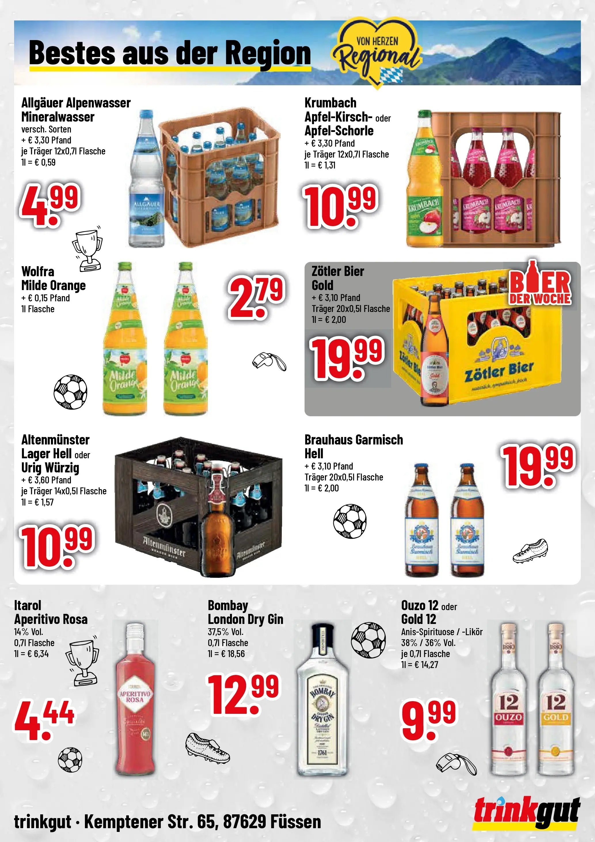 Trinkgut Prospekt Füssen