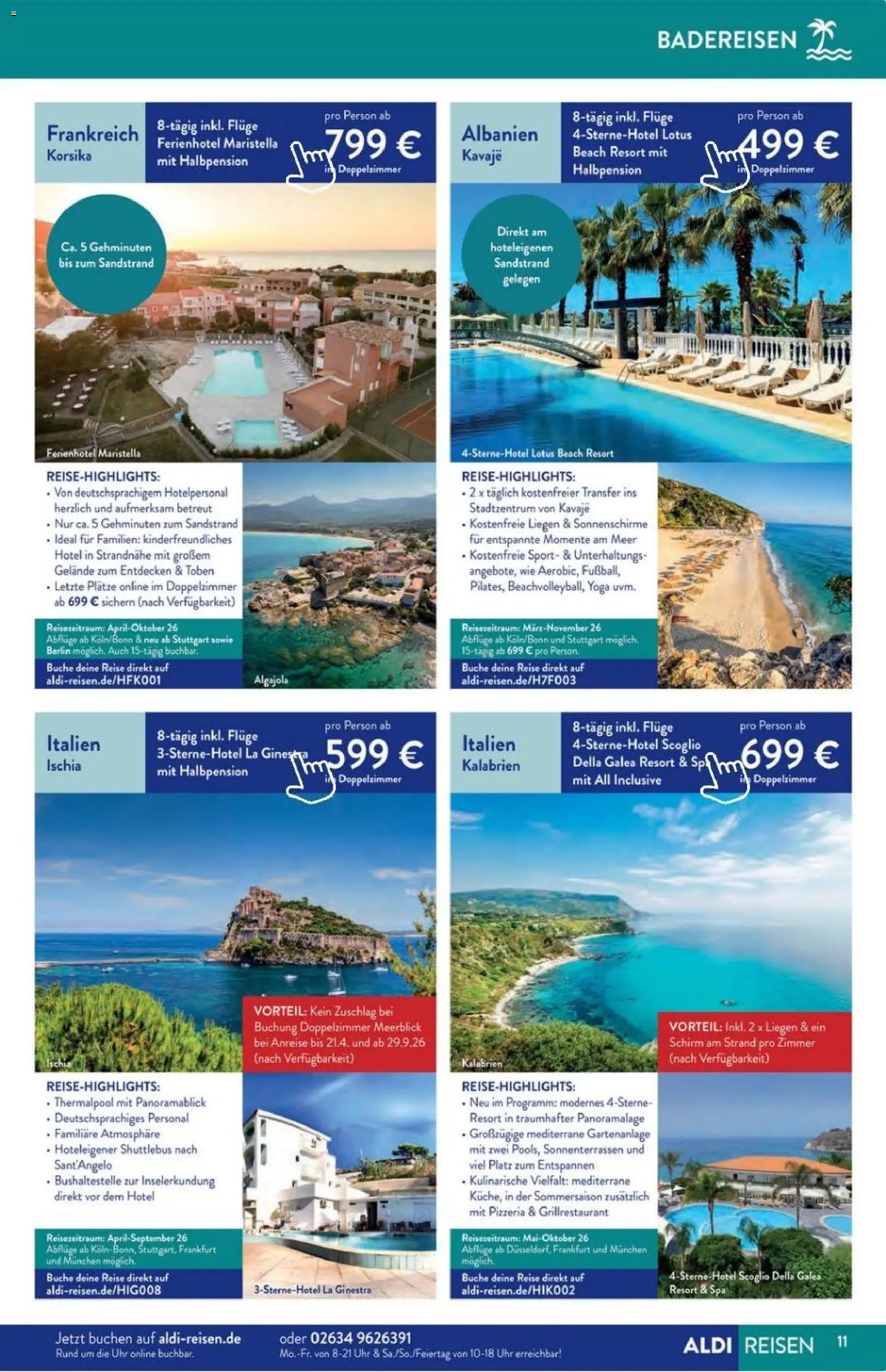 Aldi Reisen Prospekt 	 (2026-01-01 - 2026-01-30)