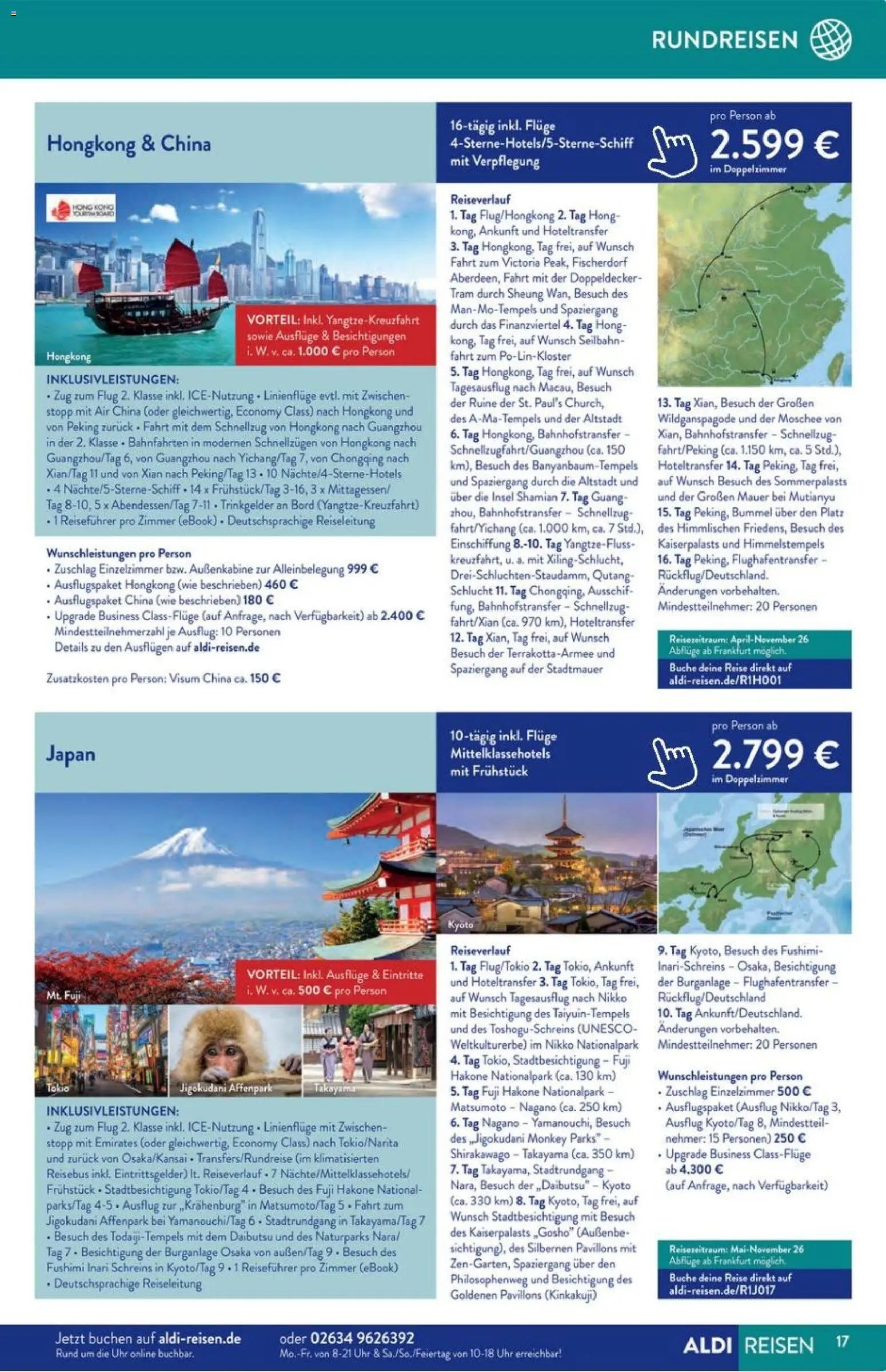 Aldi Reisen Prospekt 	 (2026-01-01 - 2026-01-30)