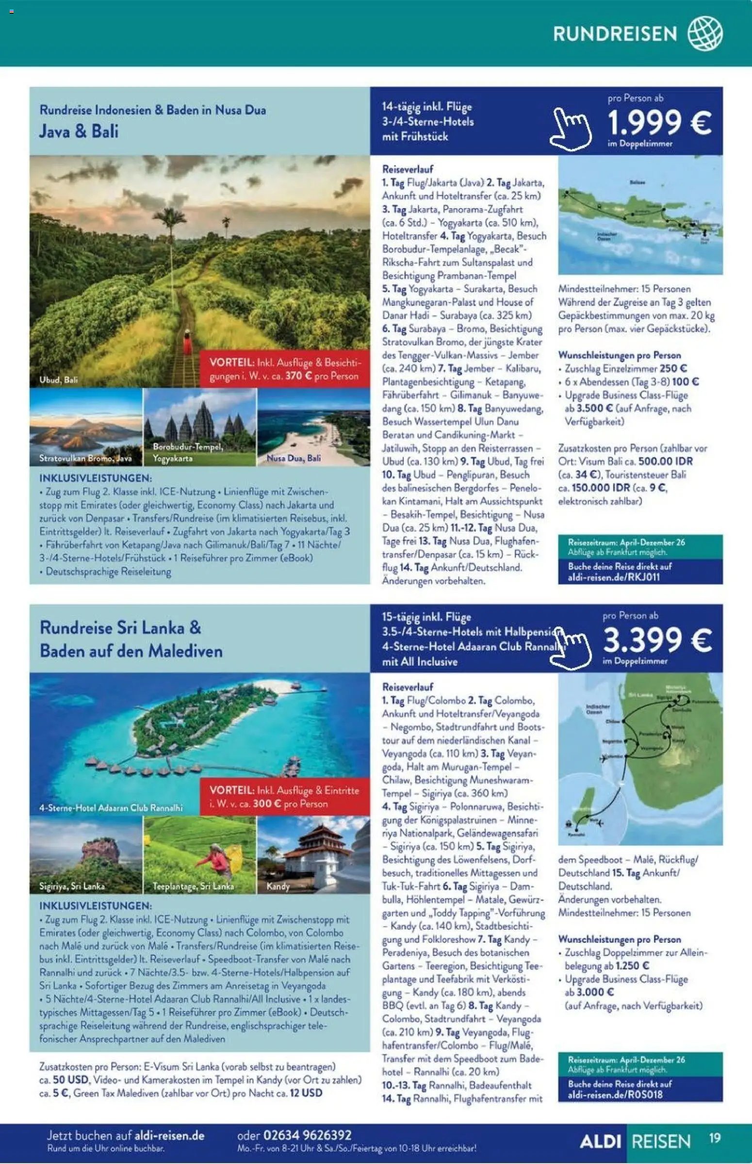 Aldi Reisen Prospekt 	 (2026-01-01 - 2026-01-30)