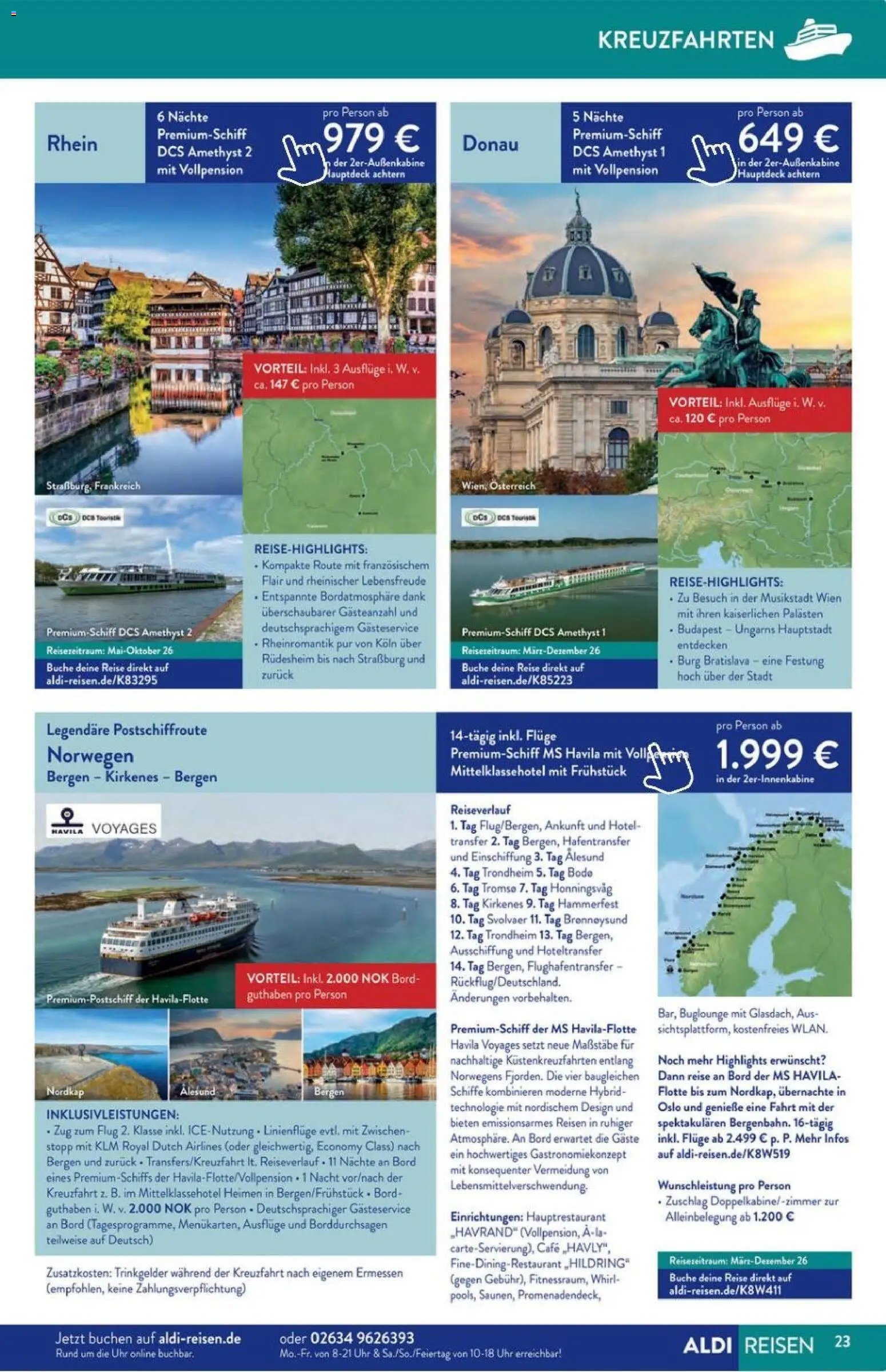 Aldi Reisen Prospekt 	 (2026-01-01 - 2026-01-30)