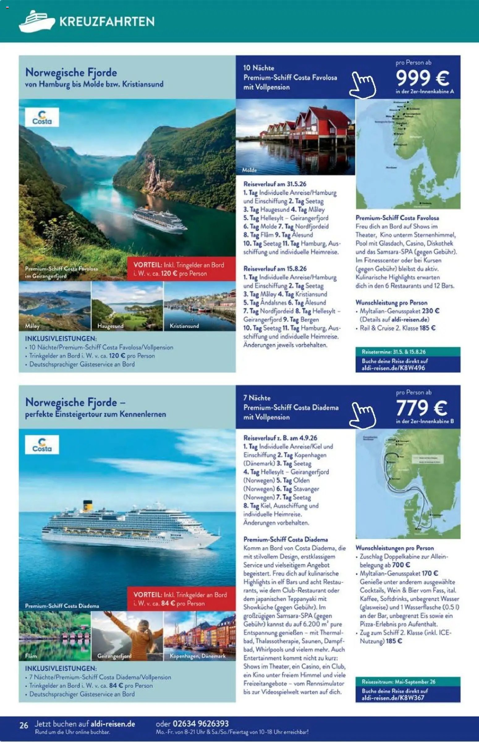 Aldi Reisen Prospekt 	 (2026-01-01 - 2026-01-30)