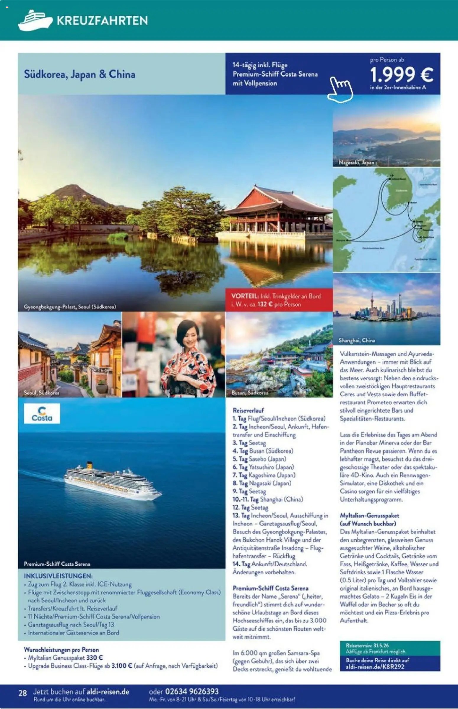 Aldi Reisen Prospekt 	 (2026-01-01 - 2026-01-30)