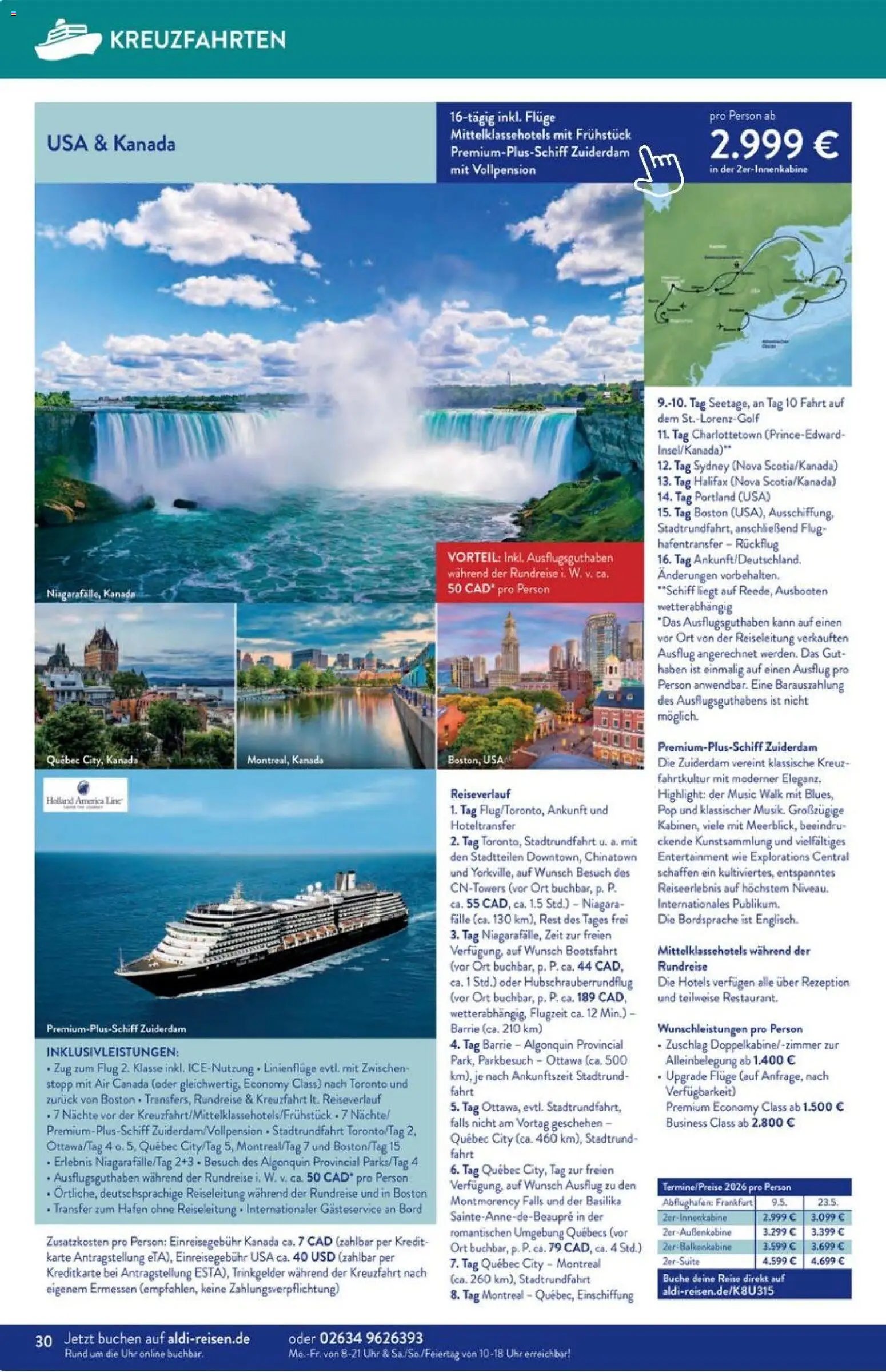 Aldi Reisen Prospekt 	 (2026-01-01 - 2026-01-30)